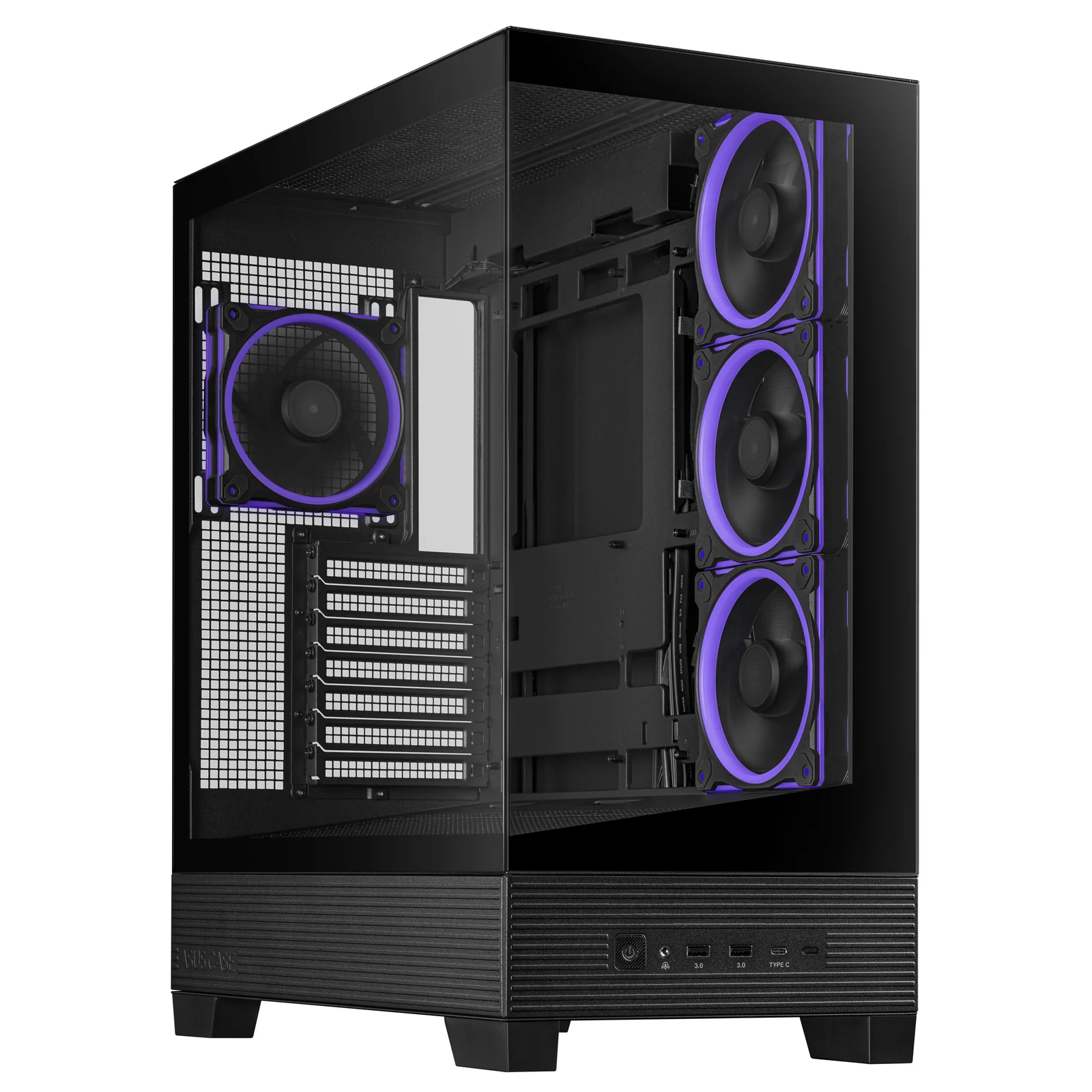 ASUS A31 Plus TG ARGB BLACK PC Case