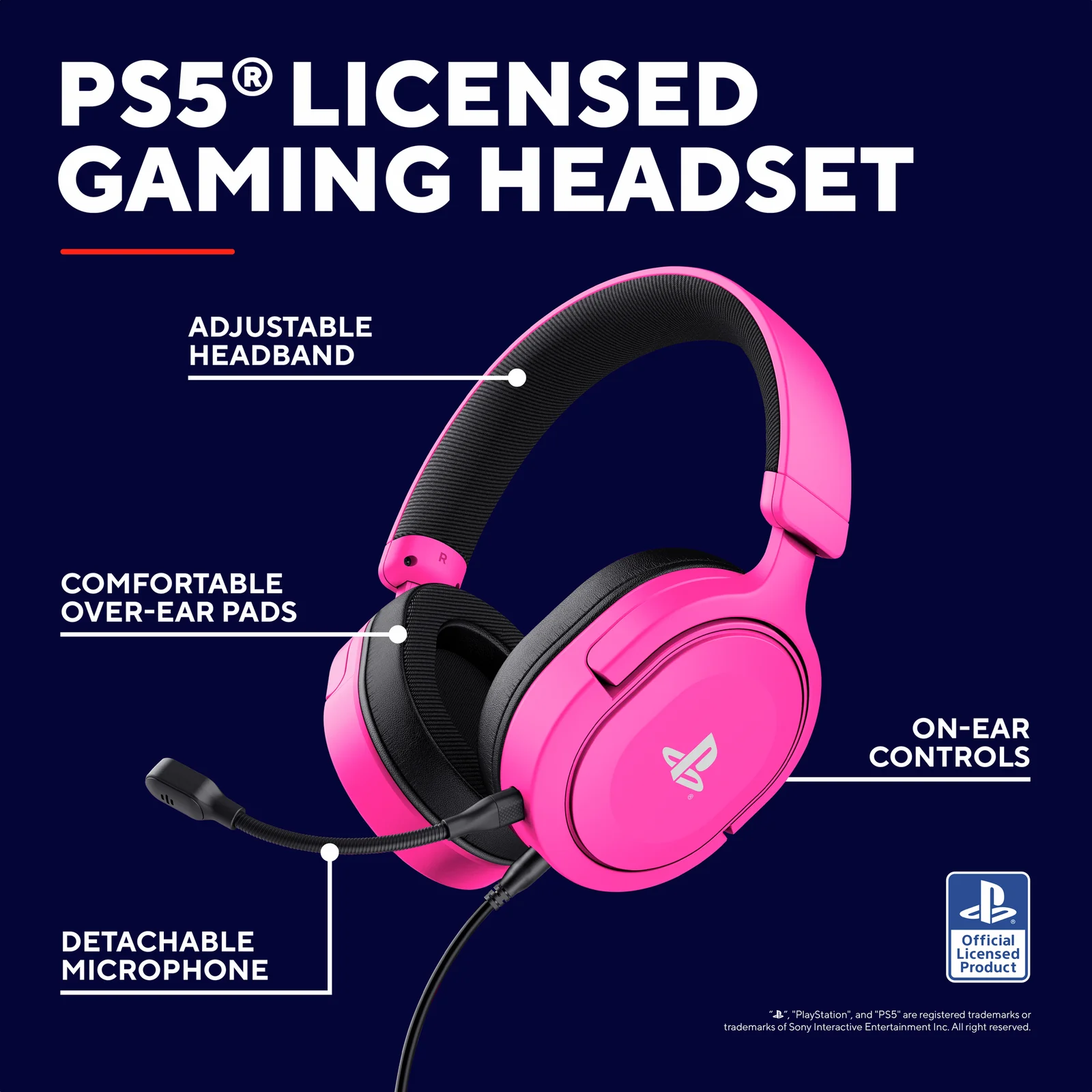 Trust GXT 498P Forta Pink