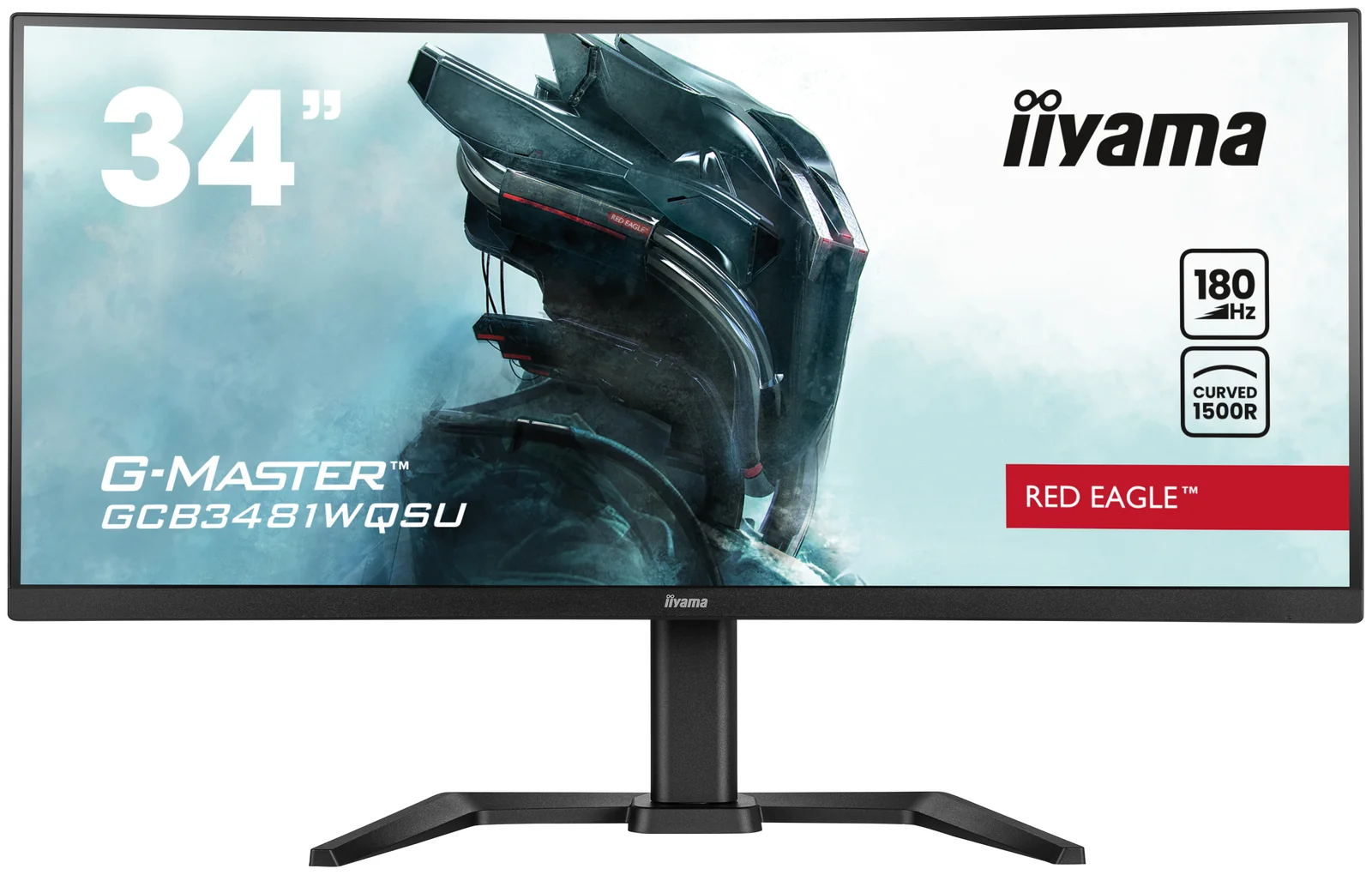 iiyama GCB3481WQSU-B1 34" UWQHD VA 180Hz Curved Monitor