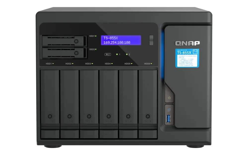 QNAP TS-855X 8-Bay NAS