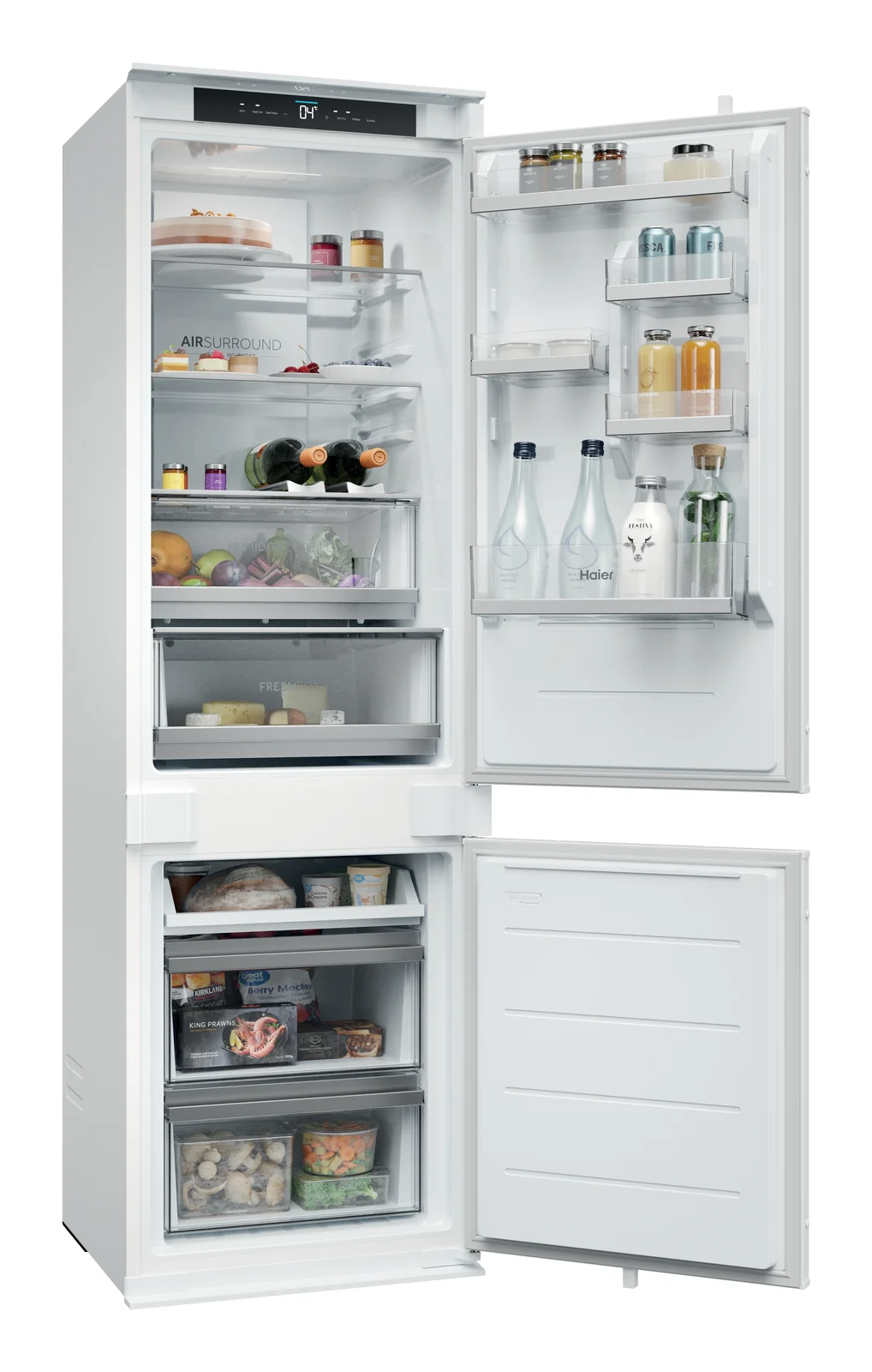 Haier Series 6 HBQW5518EK-UK 251L Integrated Fridge Freezer