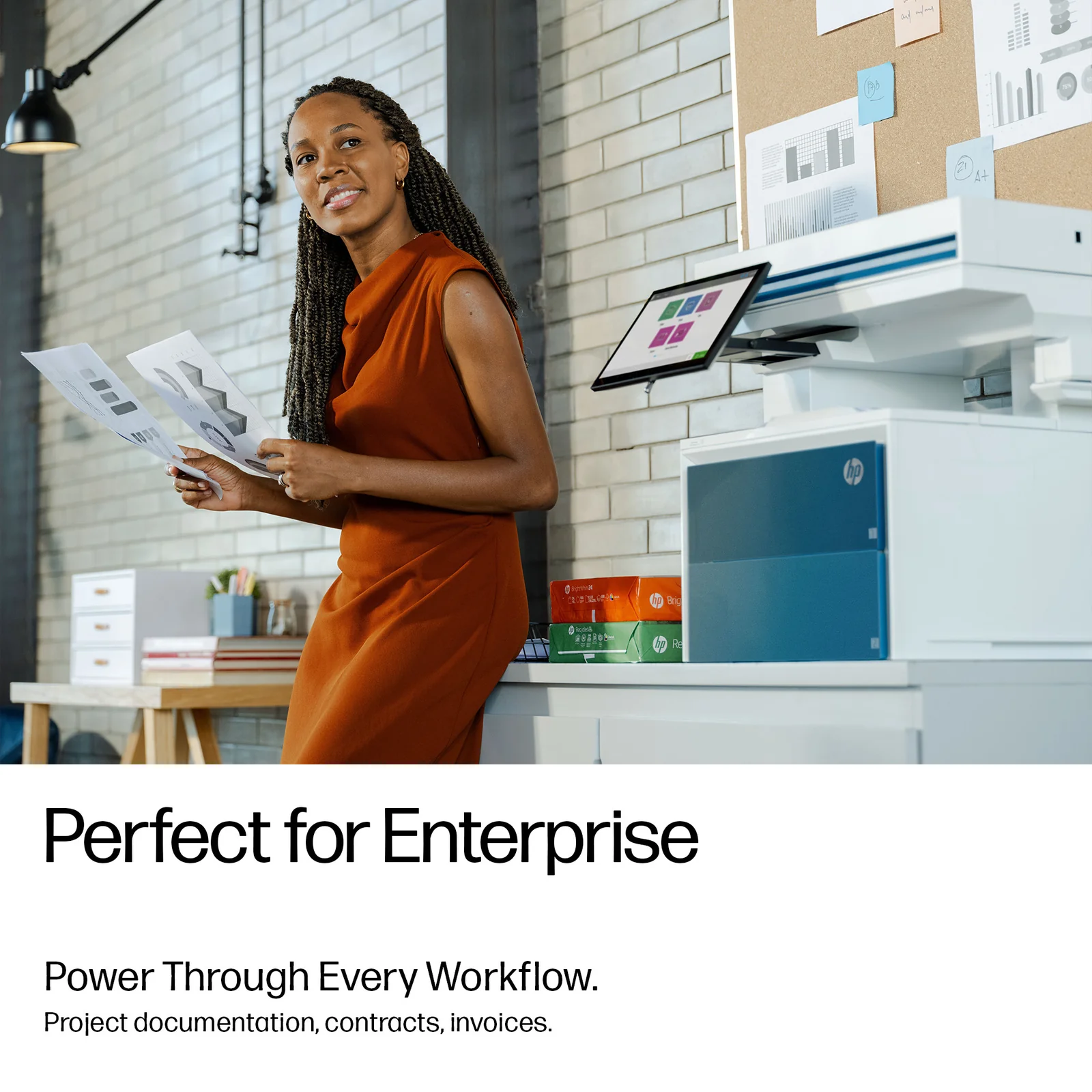 HP LaserJet Enterprise MFP 5601dn Laser Printer