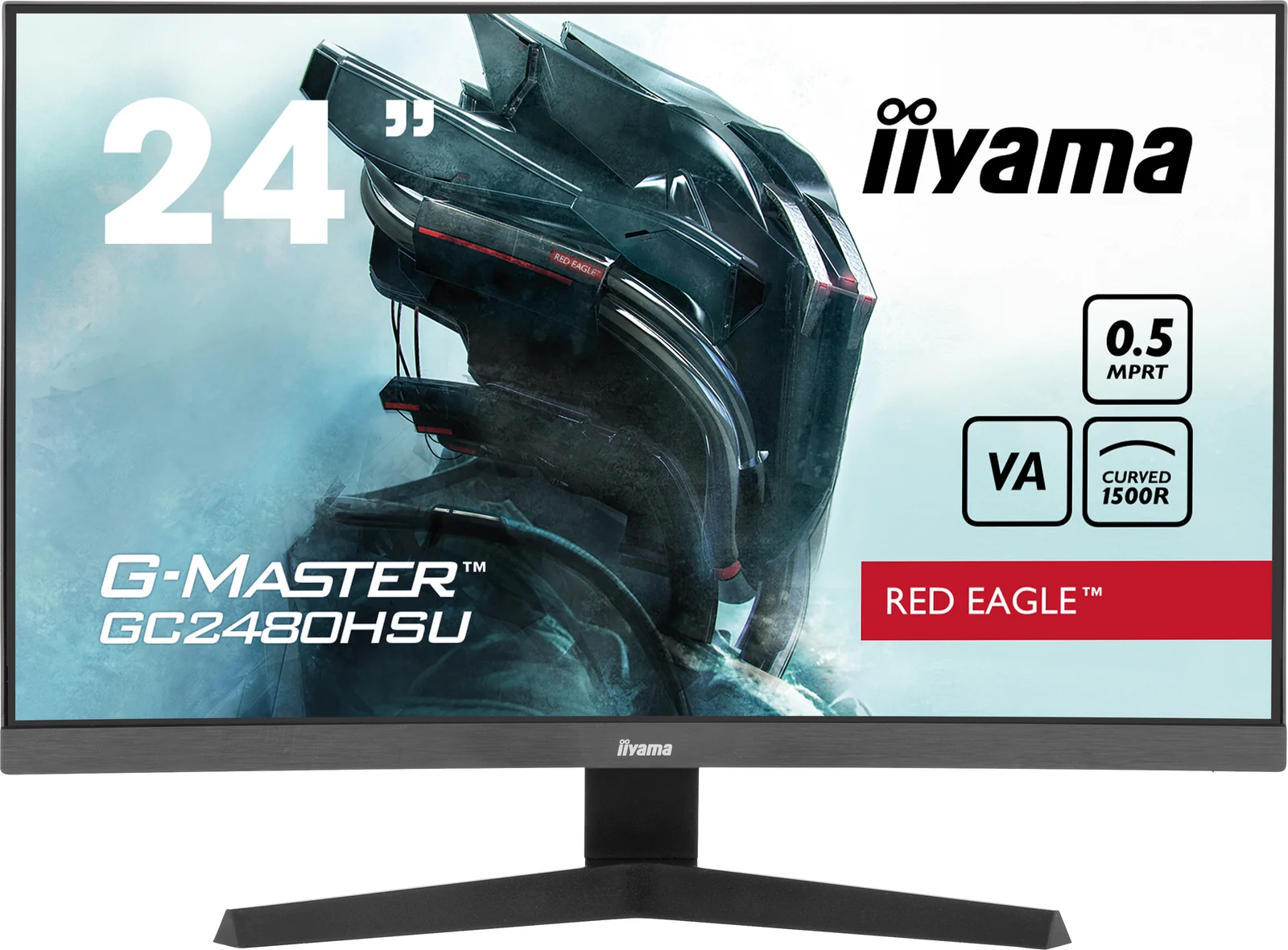 iiyama GC2480HSU-B1 23.6" Full HD VA 180Hz Curved Monitor