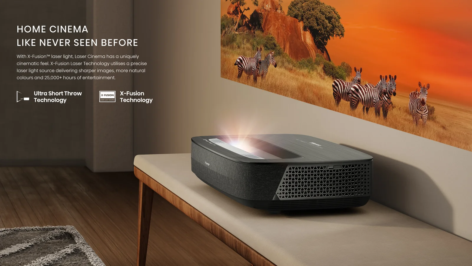Hisense PL2TUK 4K Projector