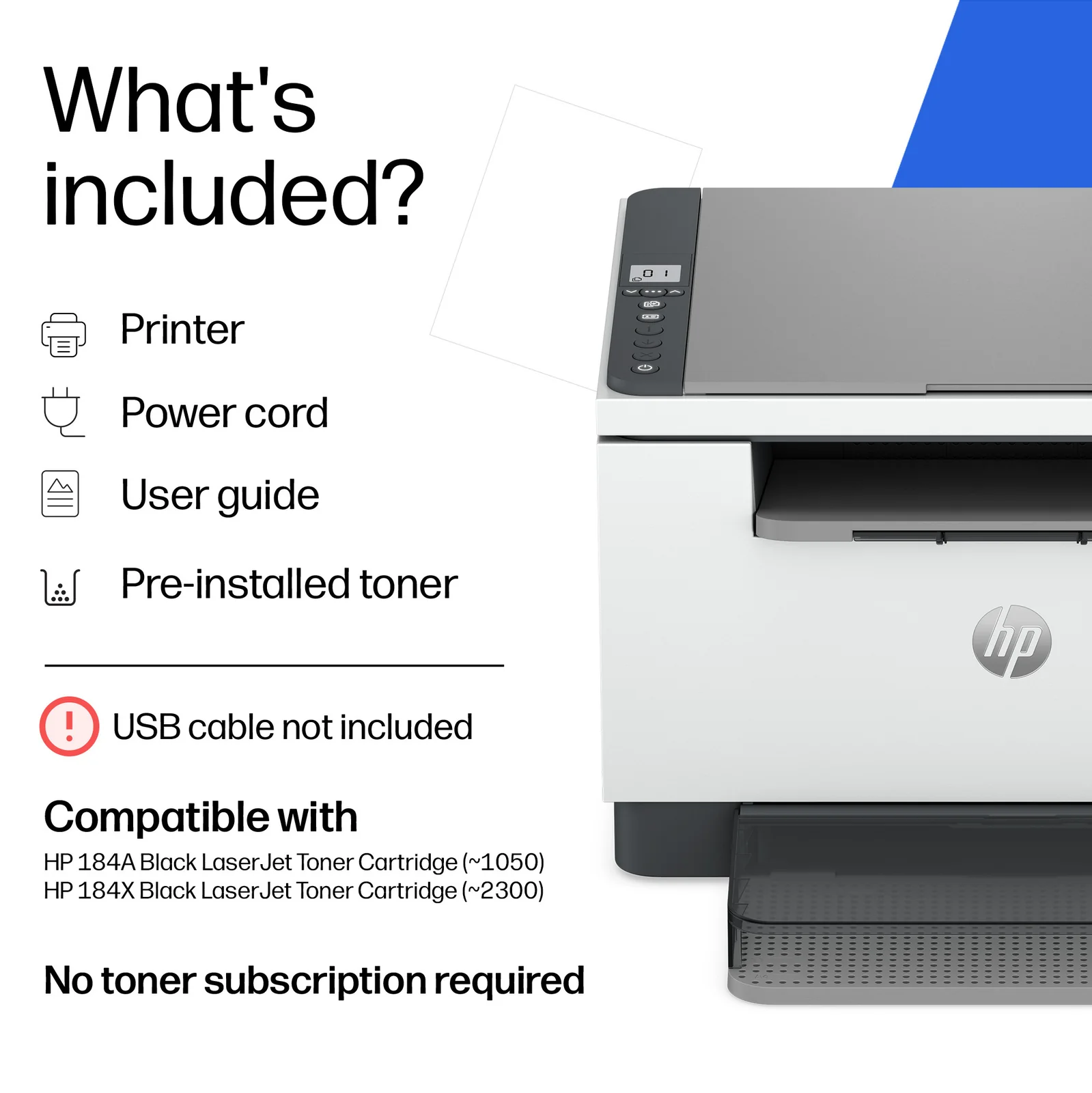 HP LaserJet MFP M248d Laser Printer