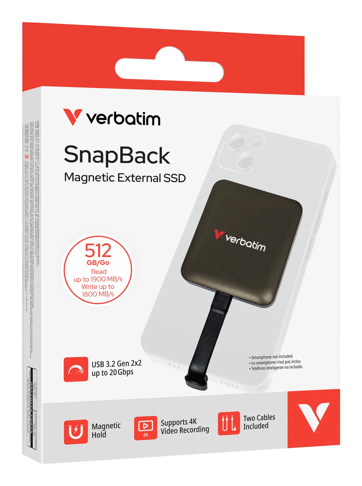 Verbatim SnapBack SSD 512GB