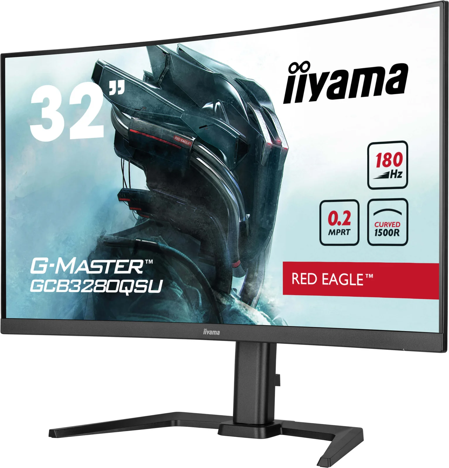 iiyama GCB3280QSU-B2 31.5" QHD VA 180Hz Curved Monitor