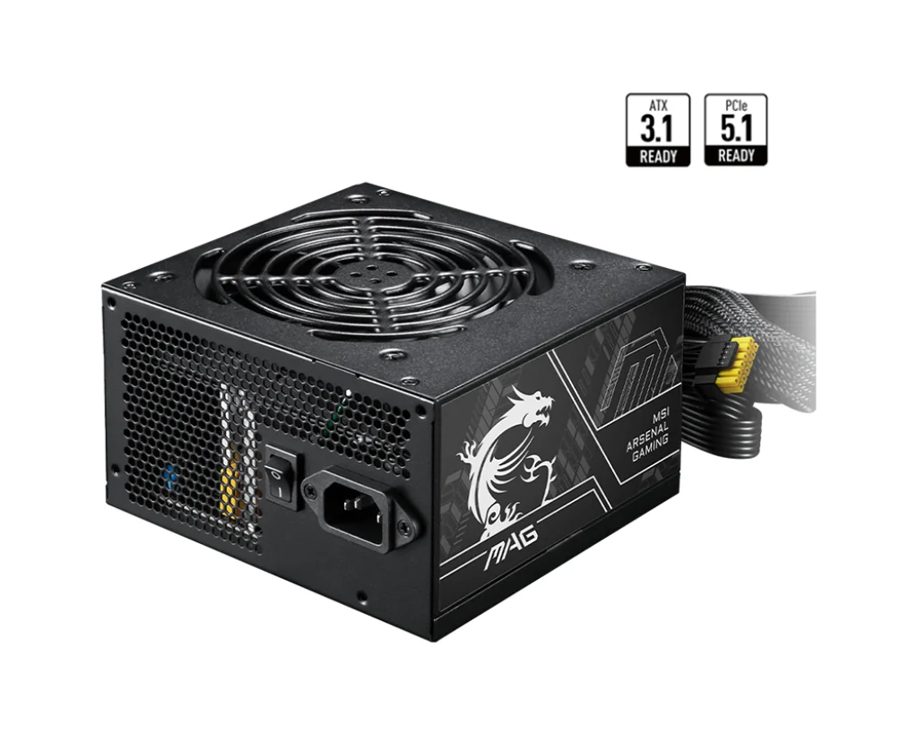 MSI MAG A650BN PCIE5 II 650W Power Supply