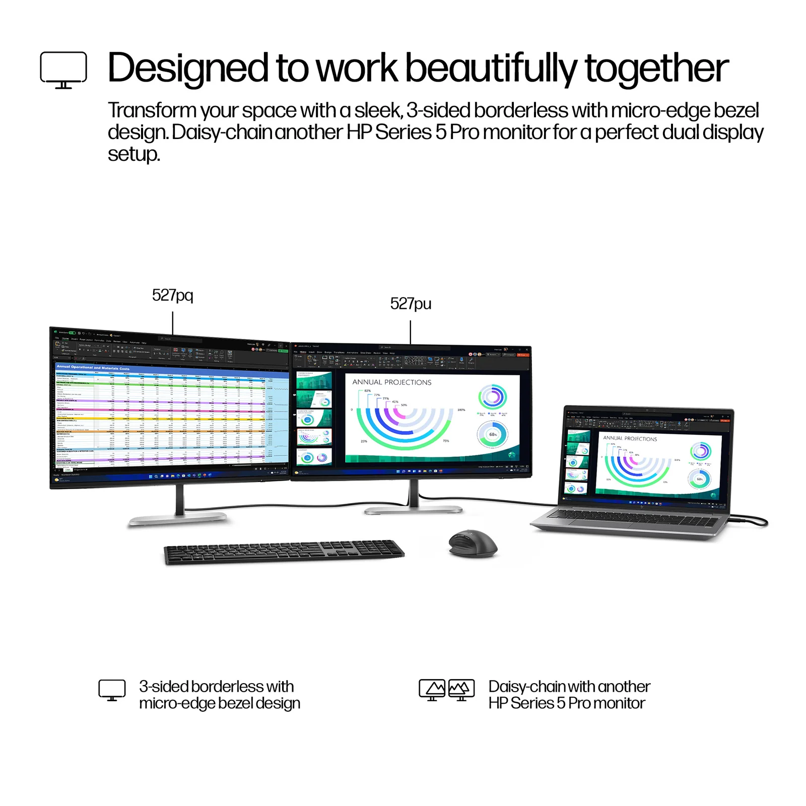 HP Series 5 Pro 27" QHD IPS 100Hz Monitor
