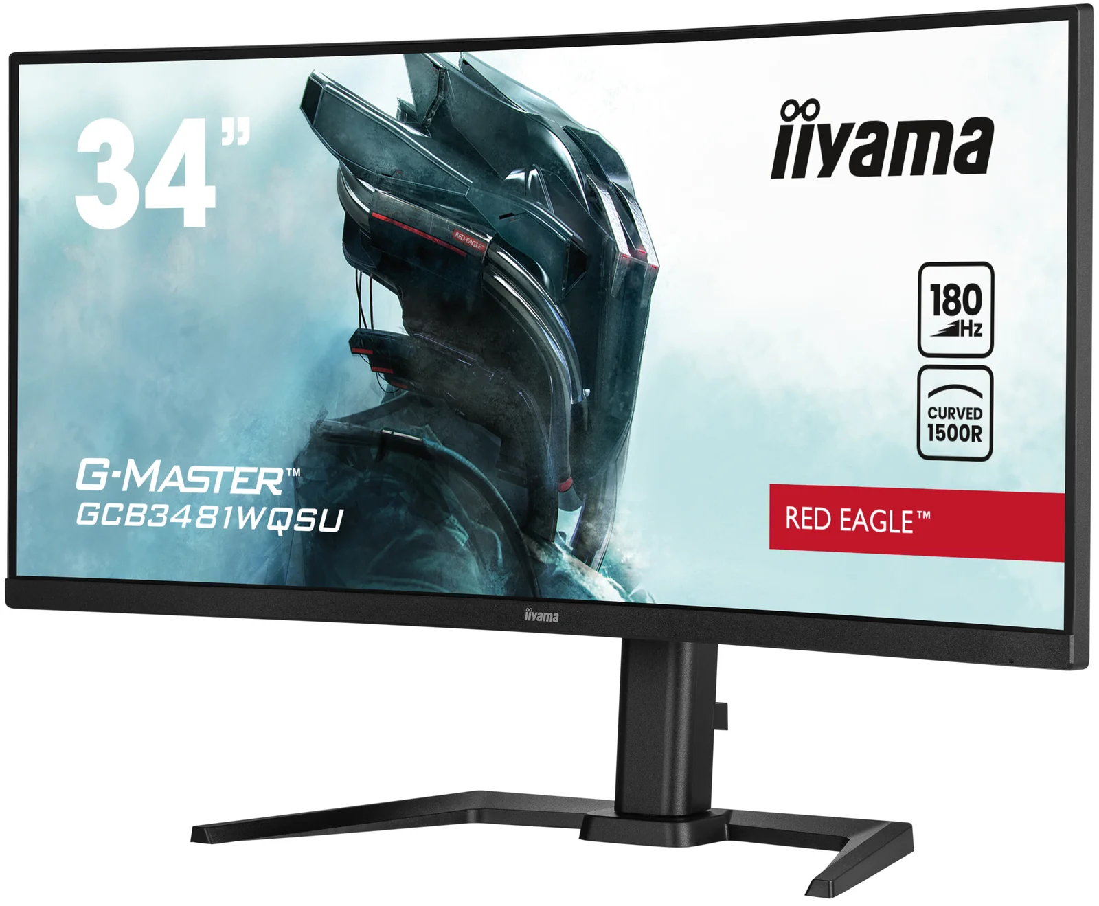 iiyama GCB3481WQSU-B1 34" UWQHD VA 180Hz Curved Monitor