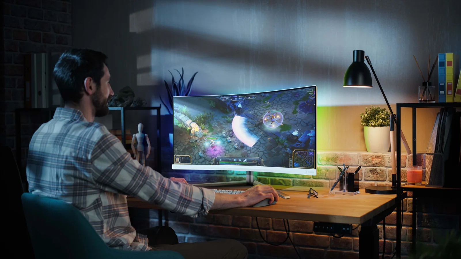 Philips 34M2C5501A/00 34" UWQHD VA 180Hz Curved Monitor