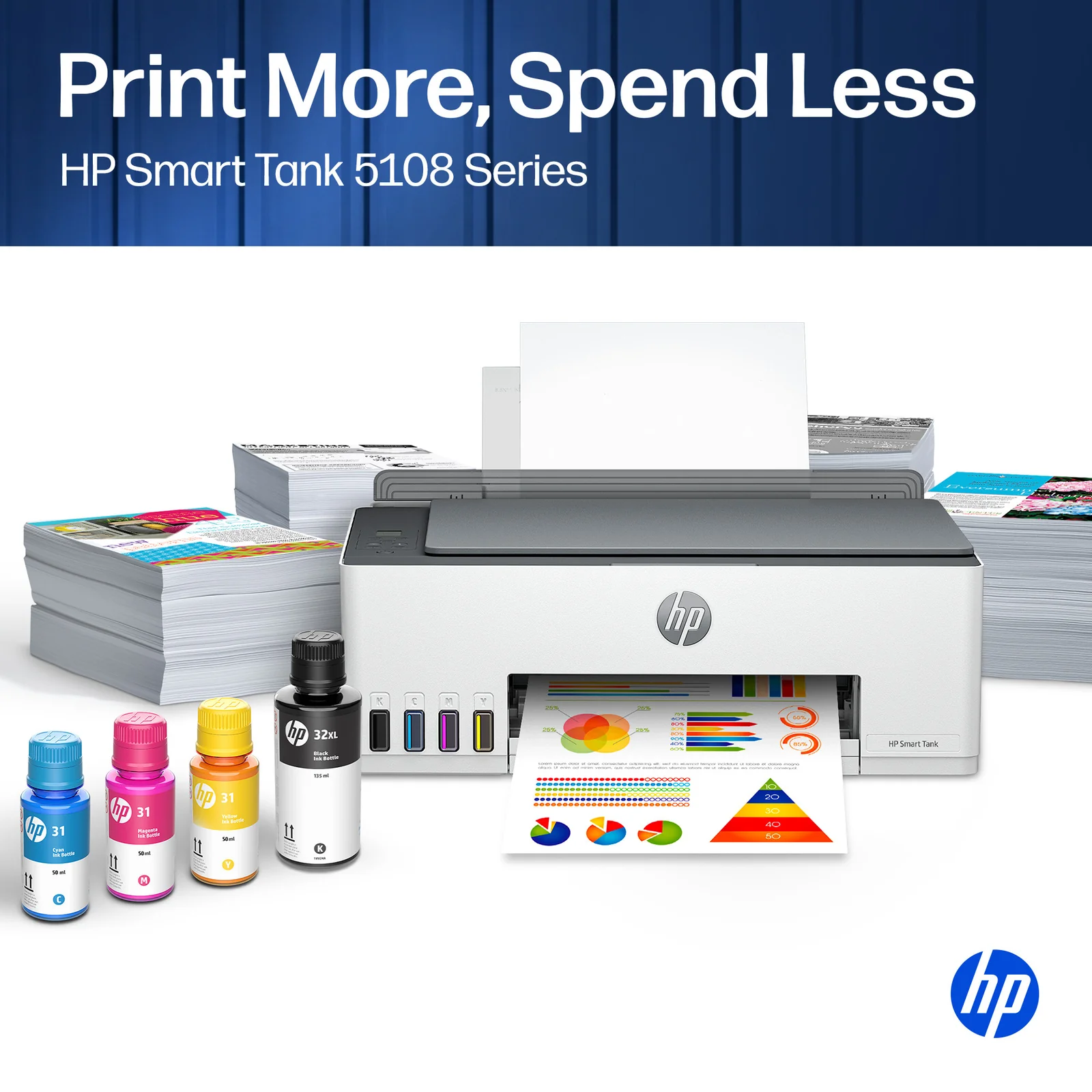 HP Smart Tank 5108 AiO Colour Printer