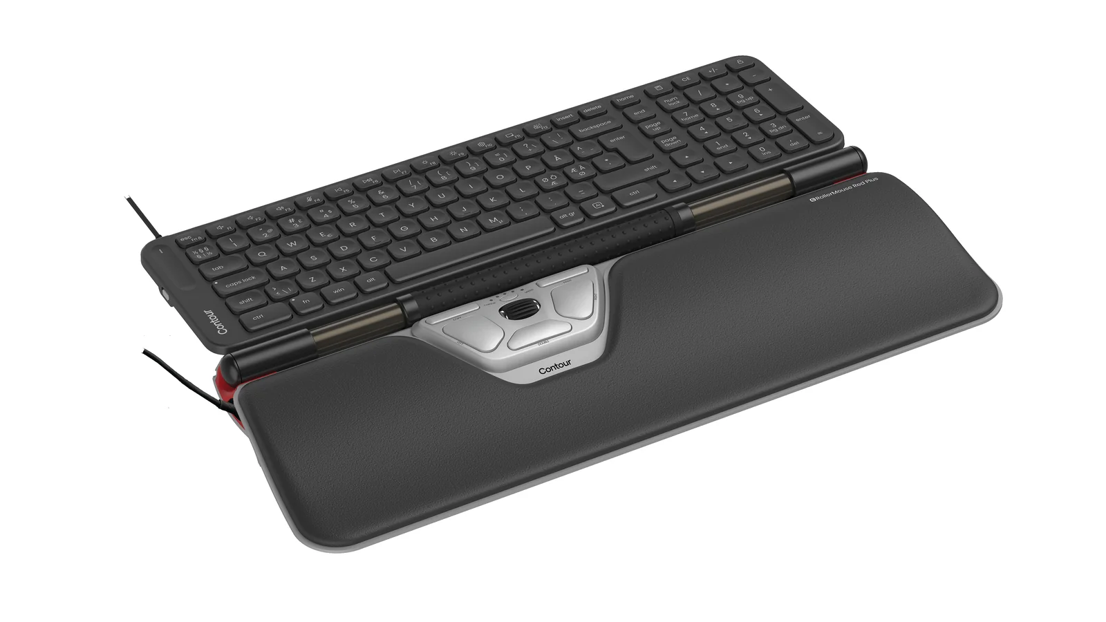 Contour Design RollerMouse Red Plus & Balance Keyboard