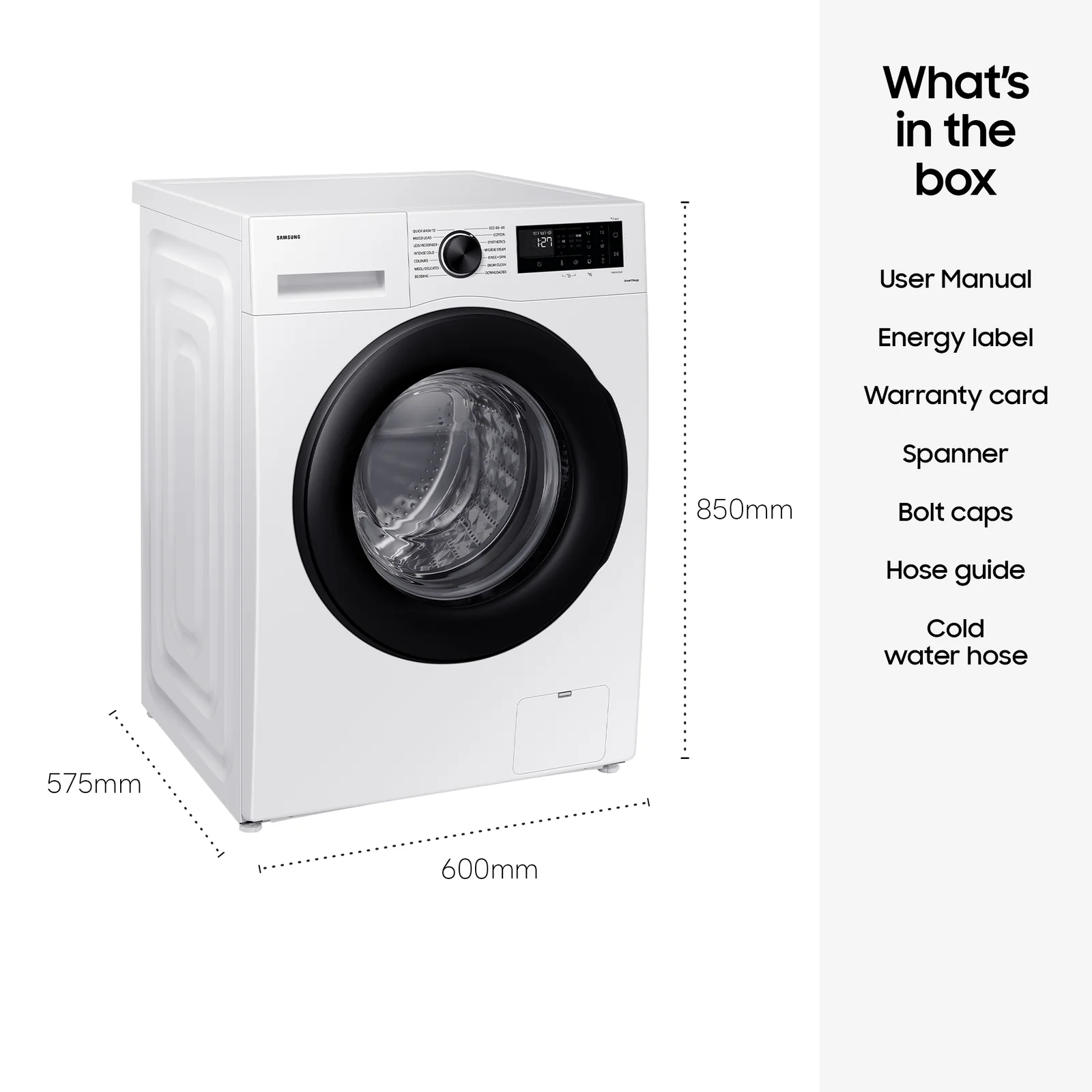 Samsung WW90CGC04DAE 9kg 1400rpm Washing Machine