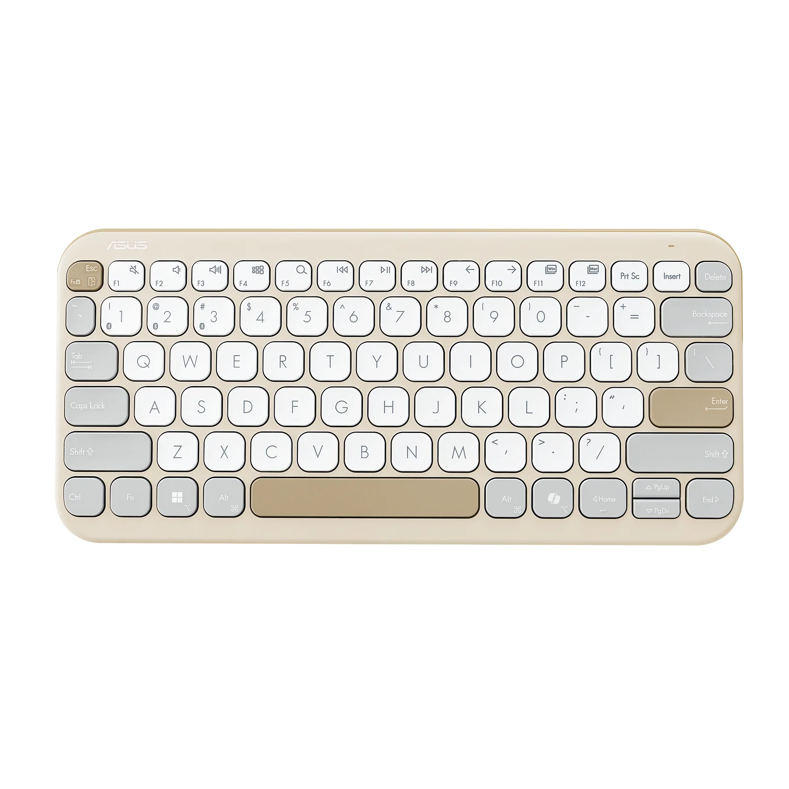 ASUS Marshmallow KW100 Keyboard Beige