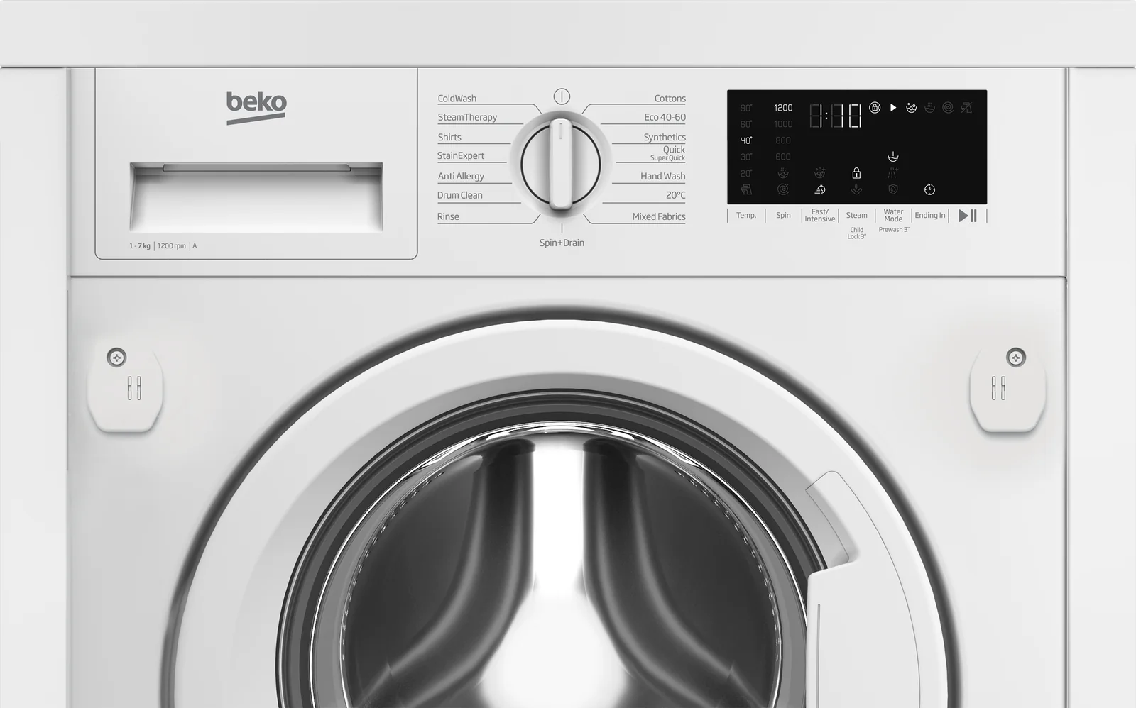 Beko WTIK72121 7kg 1200rpm Washing Machine