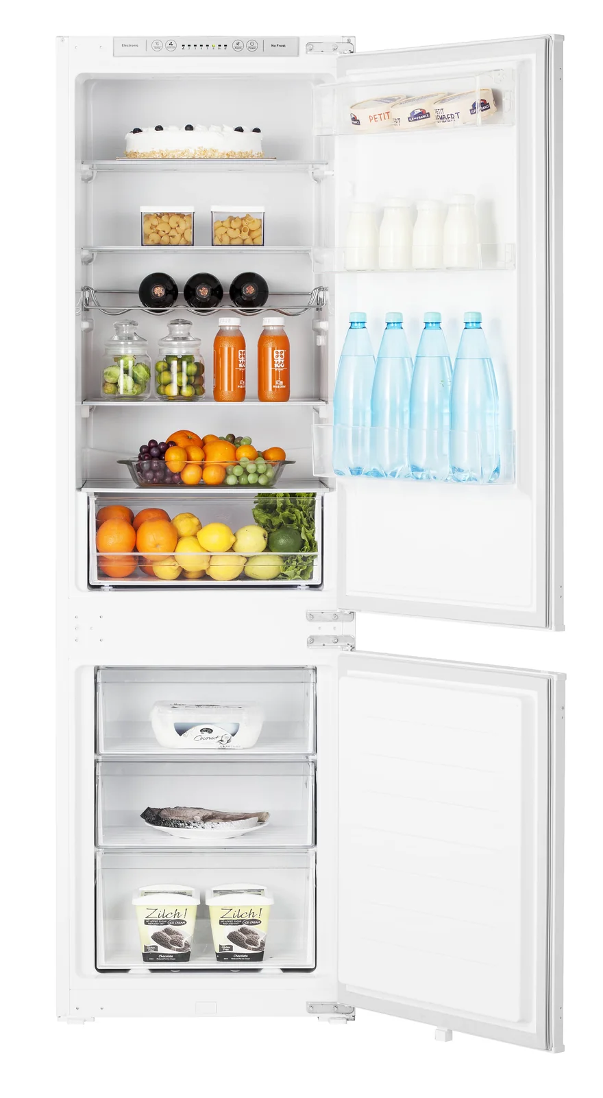 Hisense RIB312F4AWE 246L Integrated Fridge Freezer