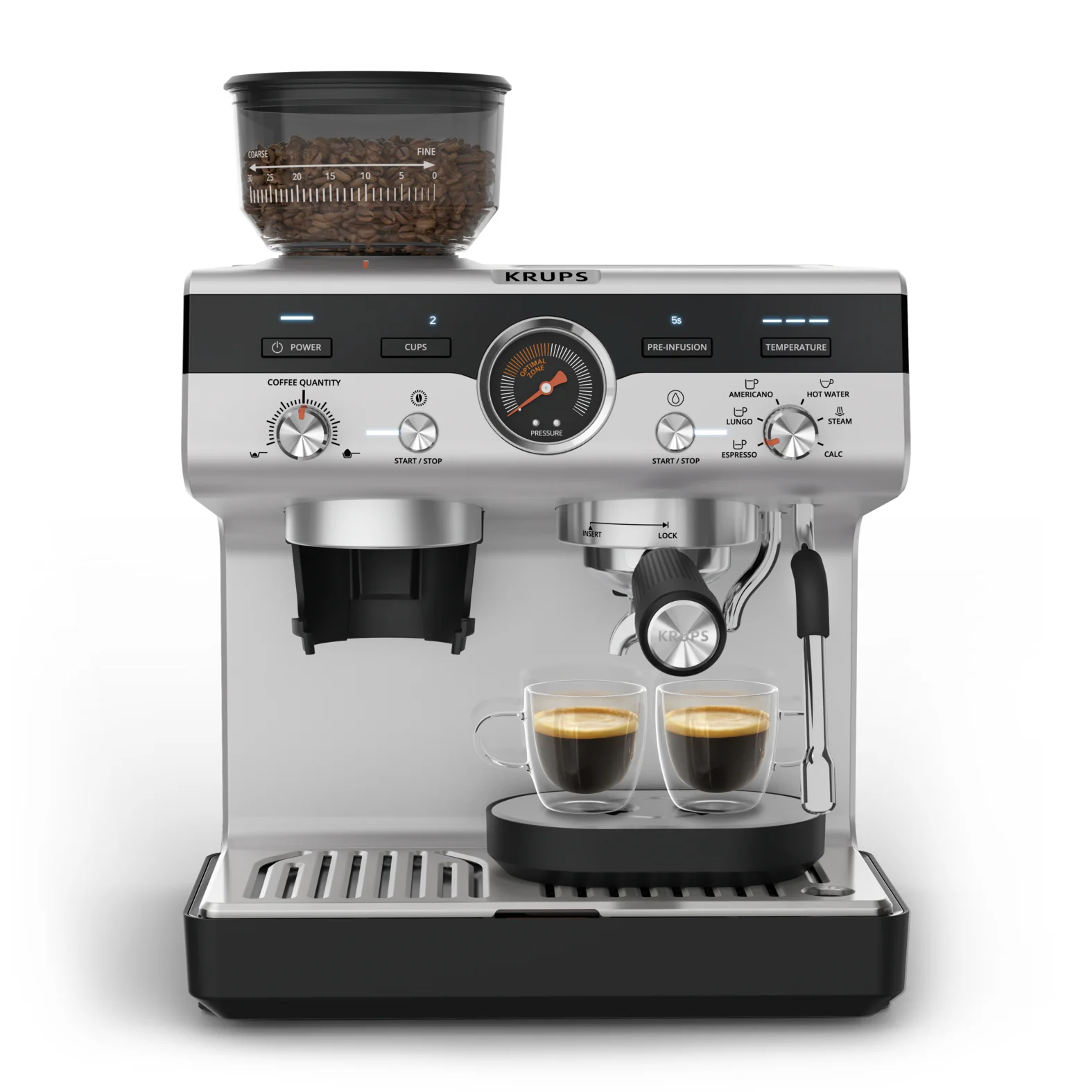 Krups Precision XP801T10 Espresso Machine