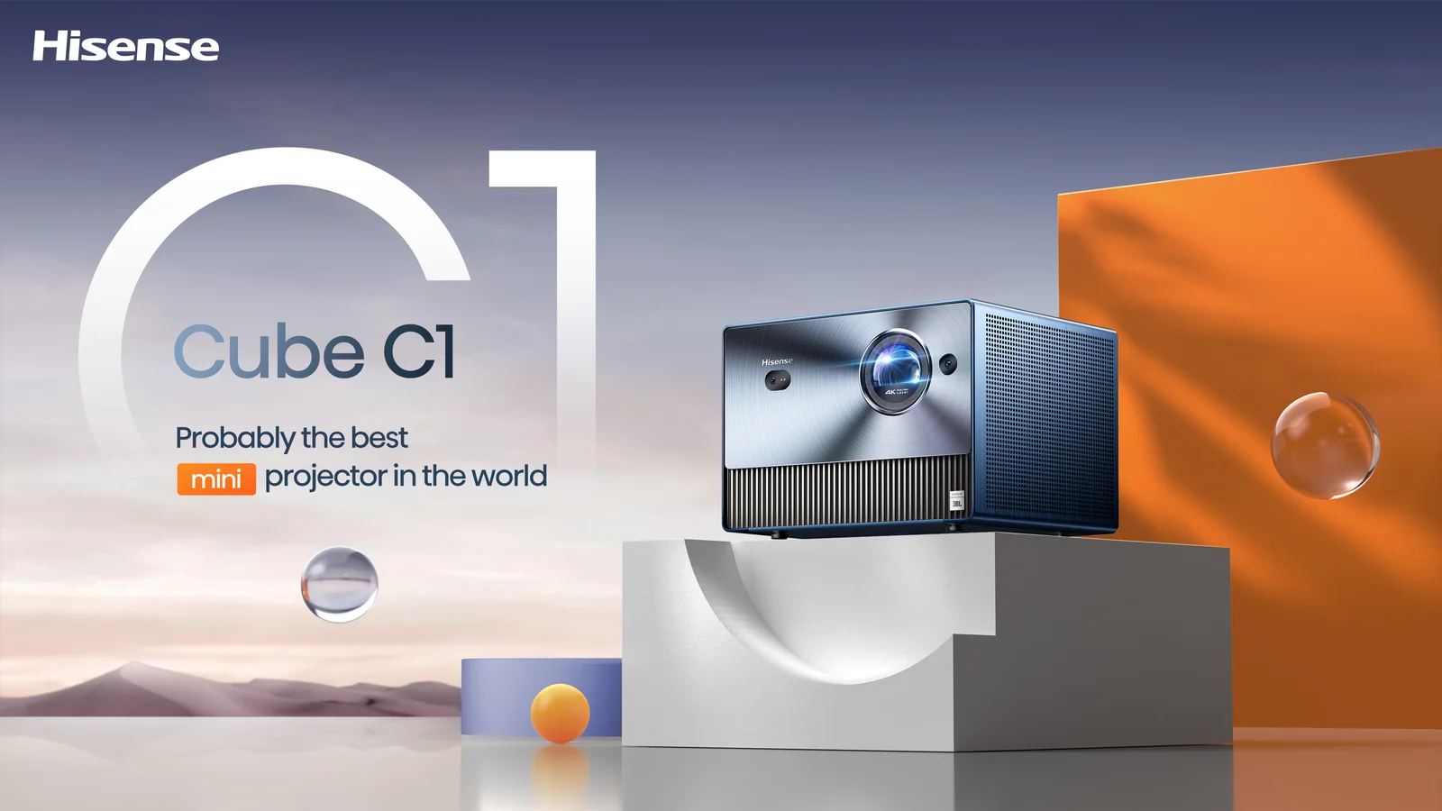 Hisense C1TUK 4K Projector