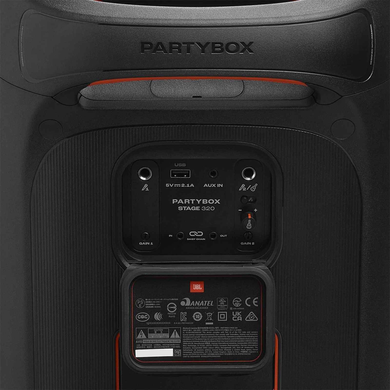 JBL PartyBox STAGE 320 Black