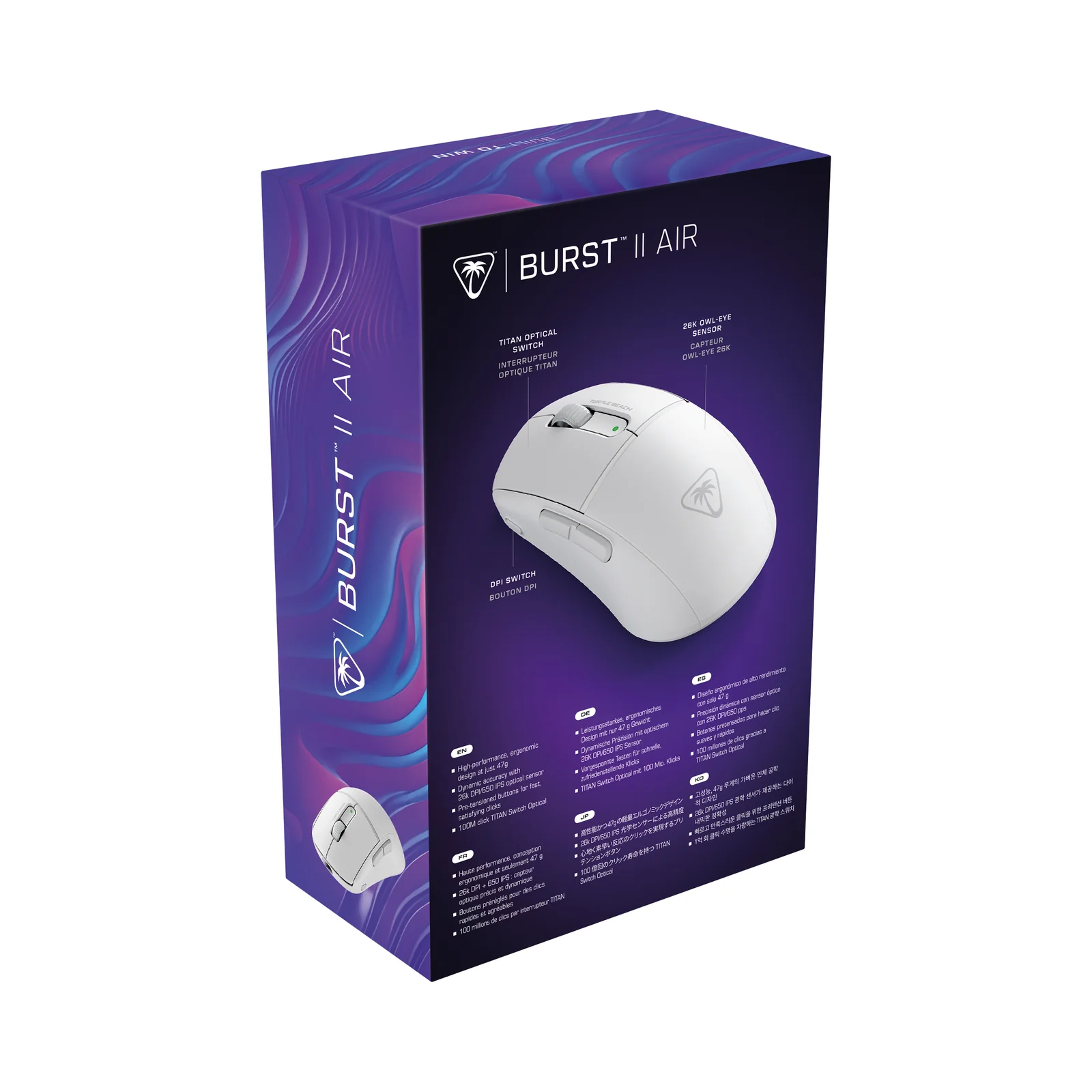 Turtle Beach Burst II Air Wireless Mouse White