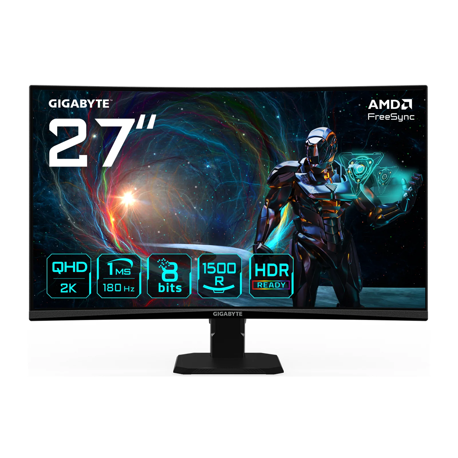 GIGABYTE GS27QCA 27" QHD VA 180Hz Curved Monitor