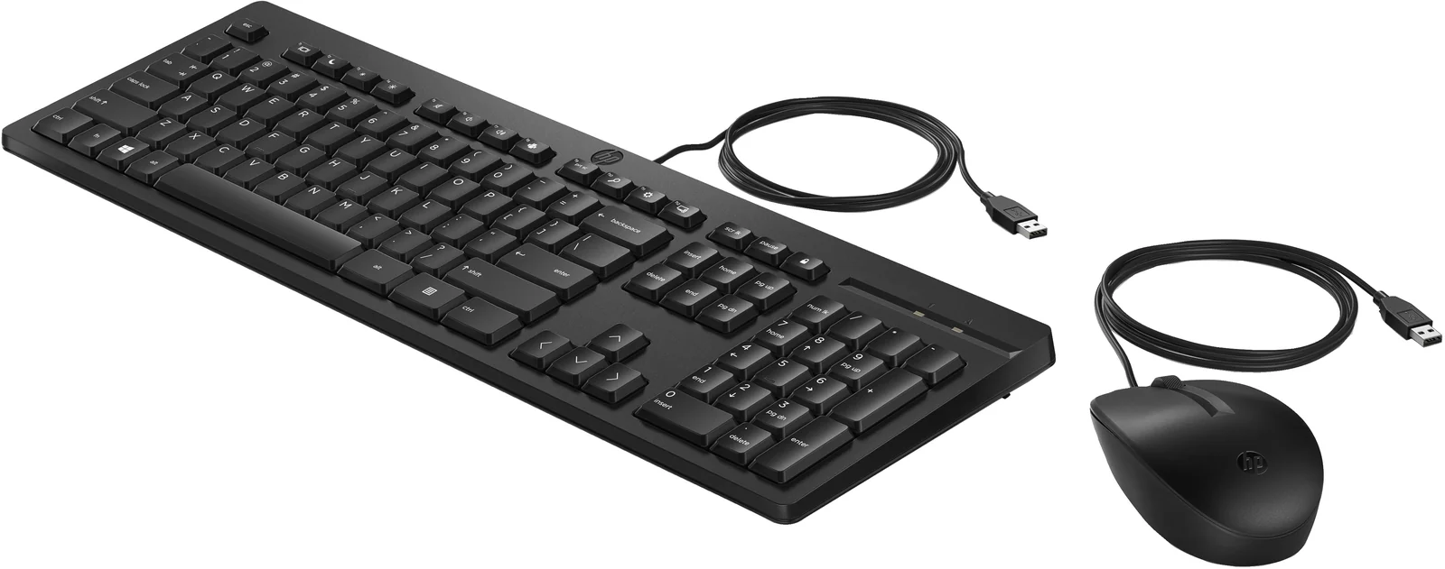 HP 225 Wired Mouse and Combo G2 Keyboard