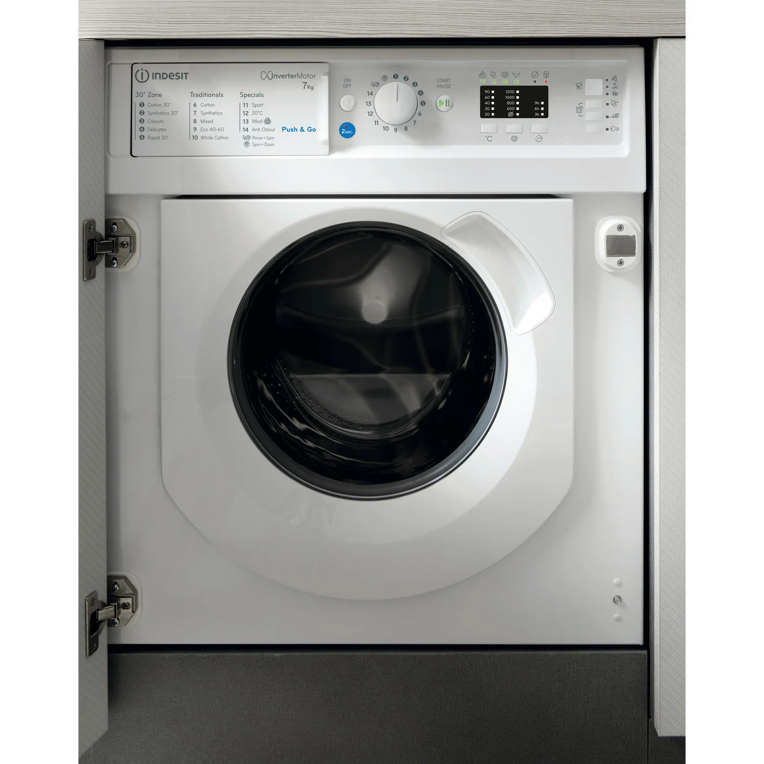 Indesit BI WMIL 71252 UK N 7kg 1151rpm Washing Machine