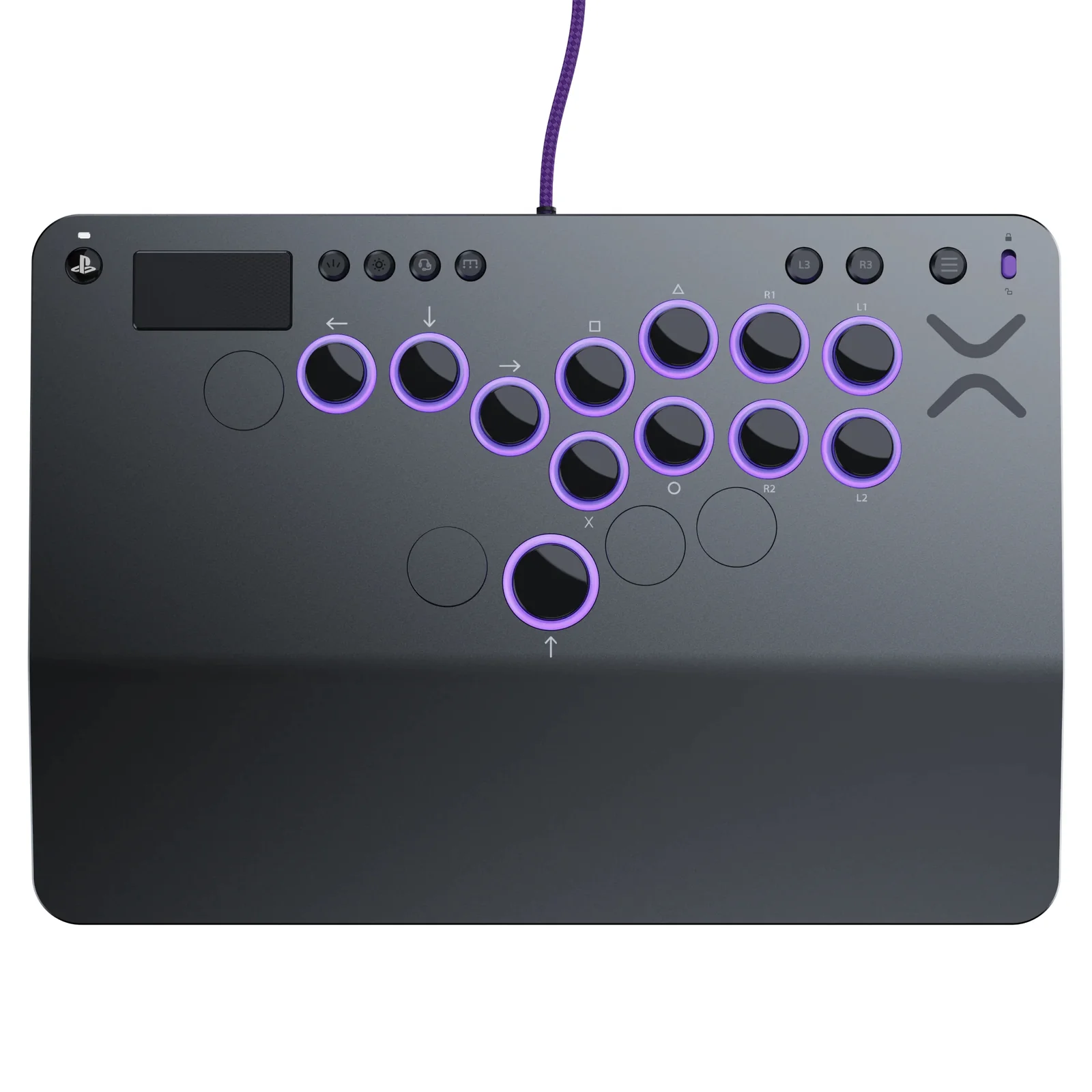 Turtle Beach Victrix Pro KO Leverless Fight Stick Gray