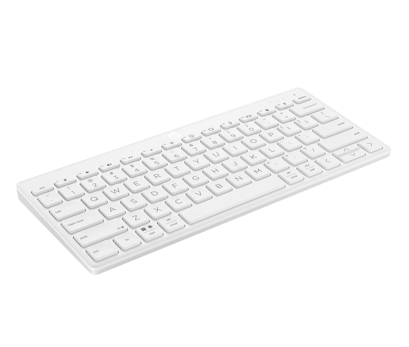 HP 350 White Compact Multi-Devic - Tastatur - Bluetooth 5 Keyboard