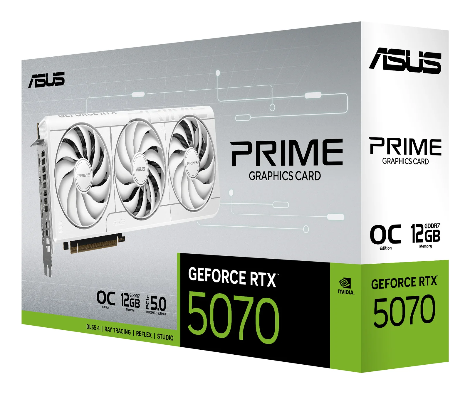 ASUS Prime -RTX5070-O12G-WHITE