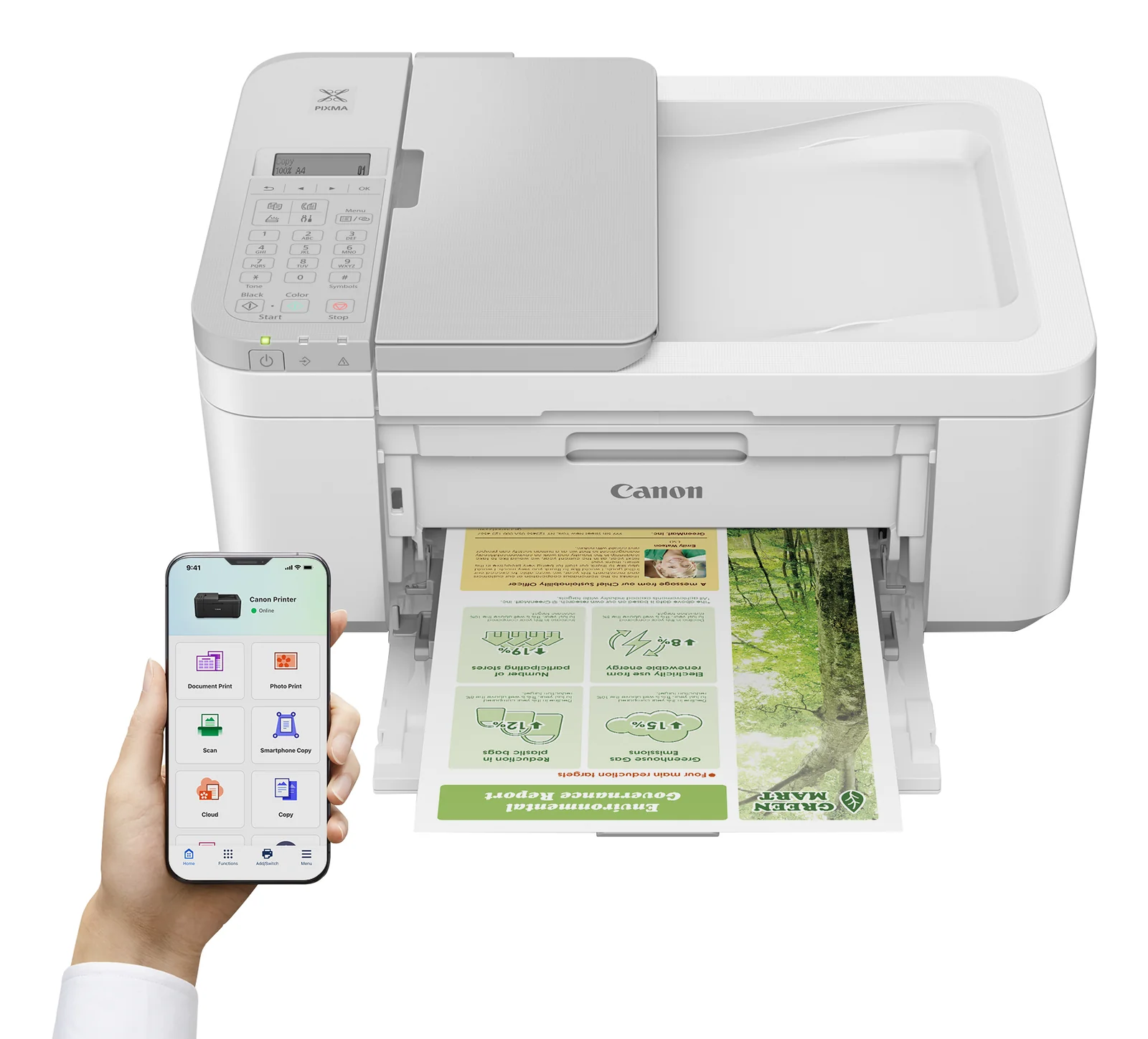 Canon PIXMA TR4756i Inkjet Printer