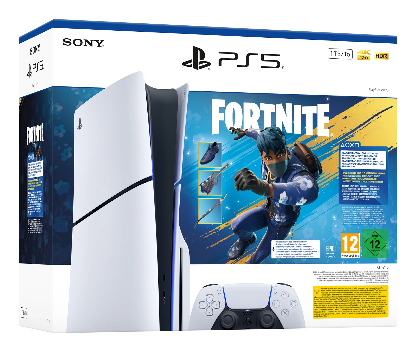 Sony PlayStation 5 - Fortnite Flowering Chaos Bundle