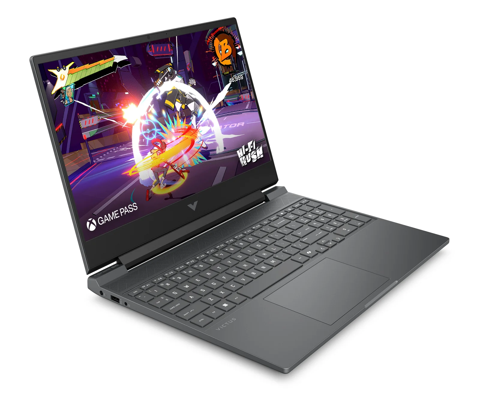 HP 15-FB3104NA R7-7445HS 12GB 512G 4050 15.6", 7445H, 512GB SSD