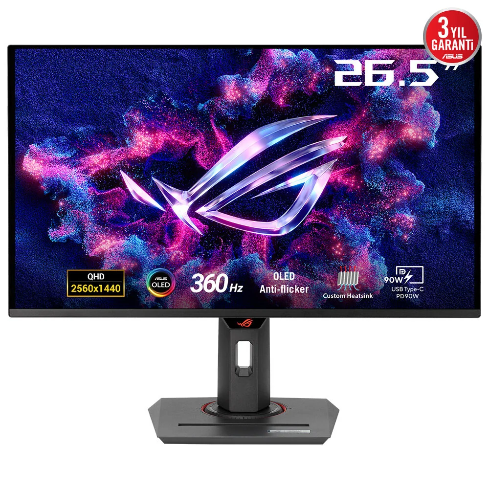 ASUS XG27ACDNG 26.5" QHD QD-OLED 360Hz Monitor