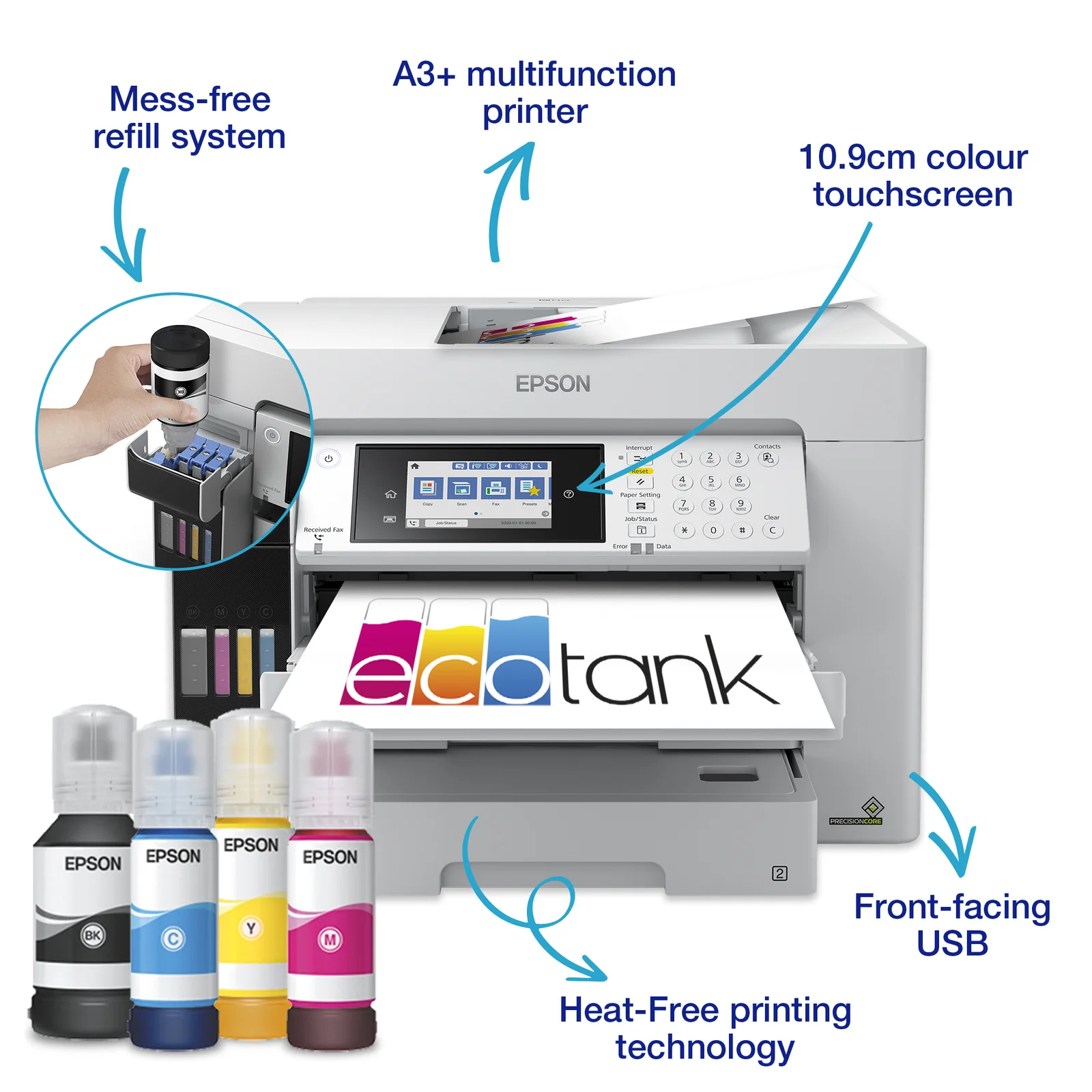 Epson EcoTank Pro ET-16685 Inkjet Printer