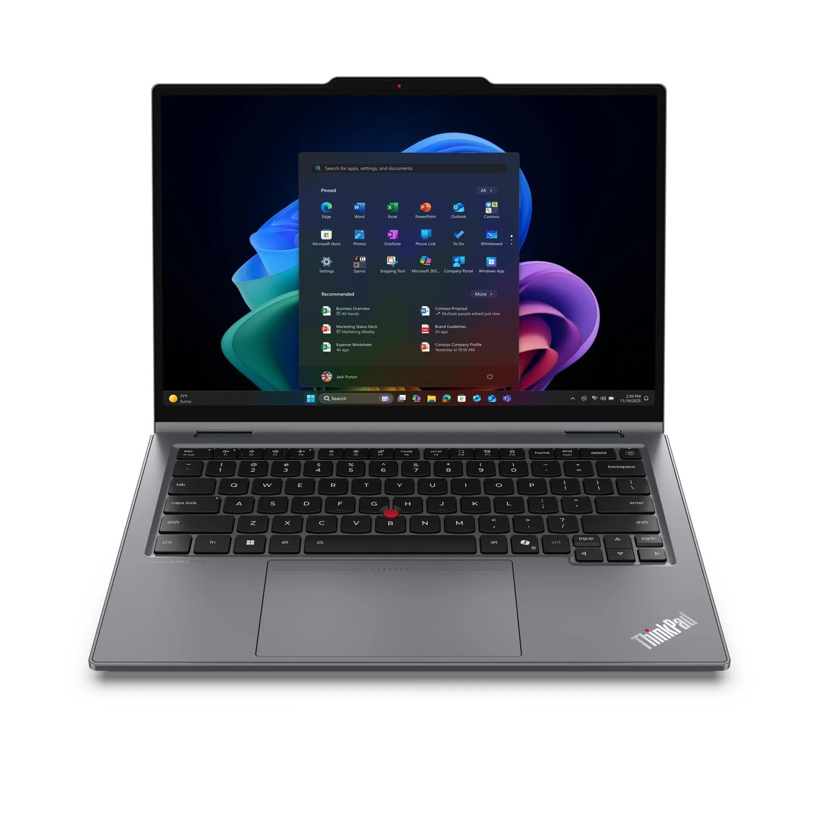 Lenovo ThinkPad X1 2-in-1 Gen 11 Aura Edition Copilot+ PC 14", 32GB RAM, 1TB SSD