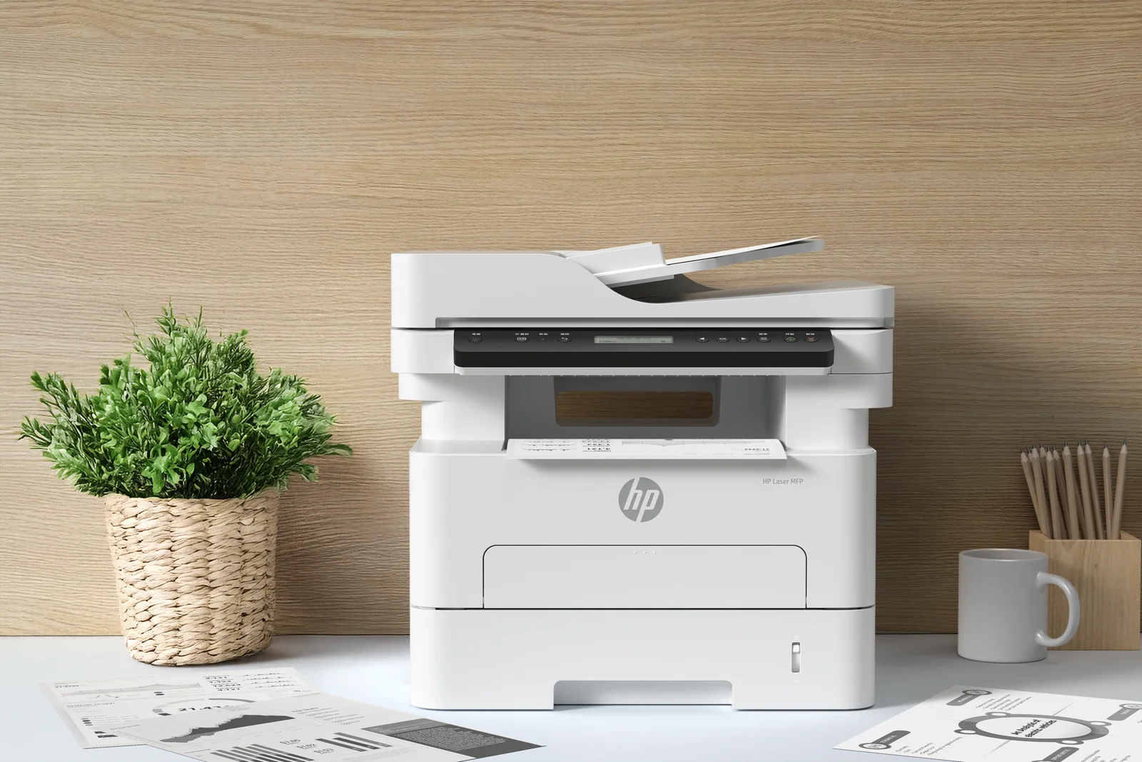 HP Laser MFP 323sdnw Laser Printer