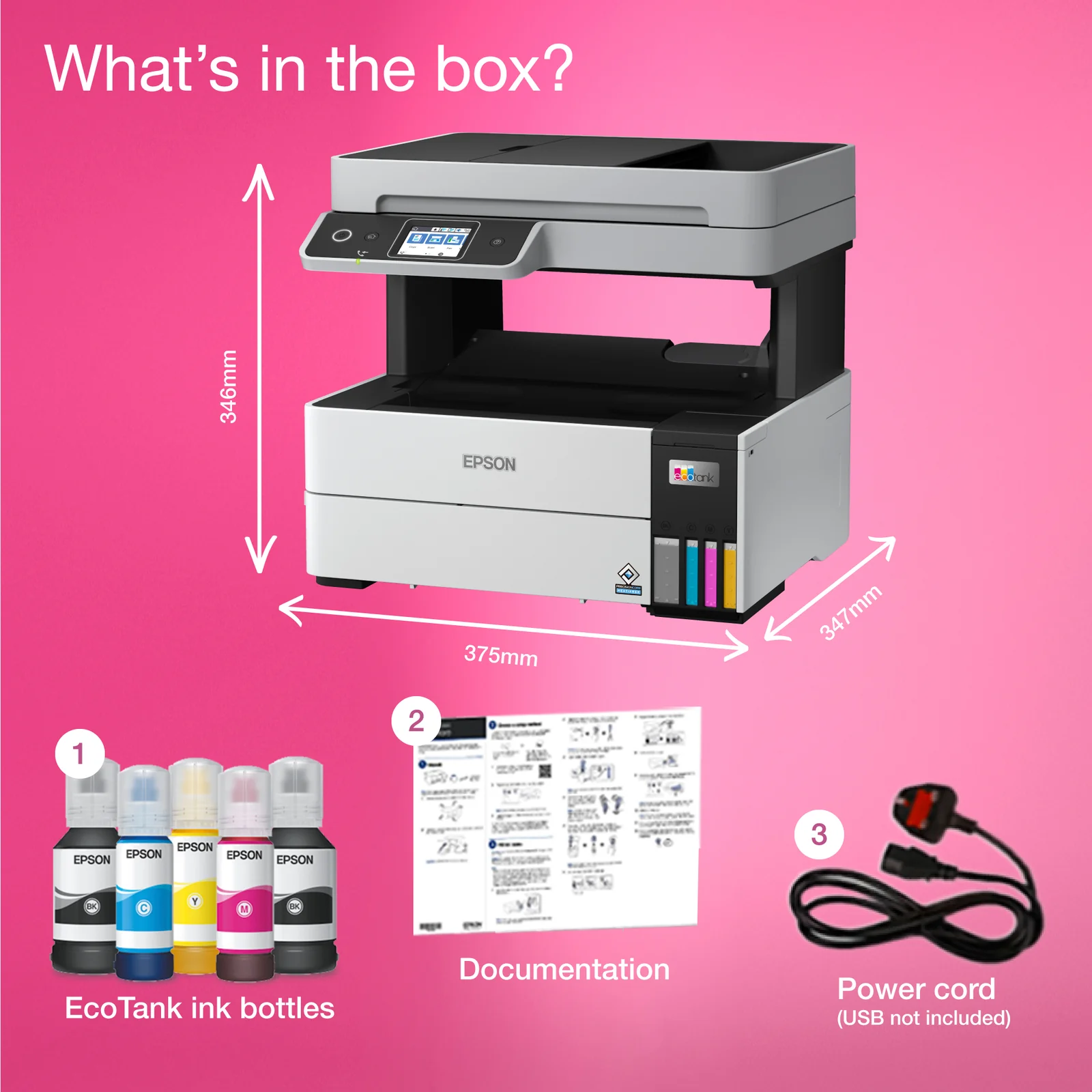 Epson EcoTank Pro ET-5185 Inkjet Printer