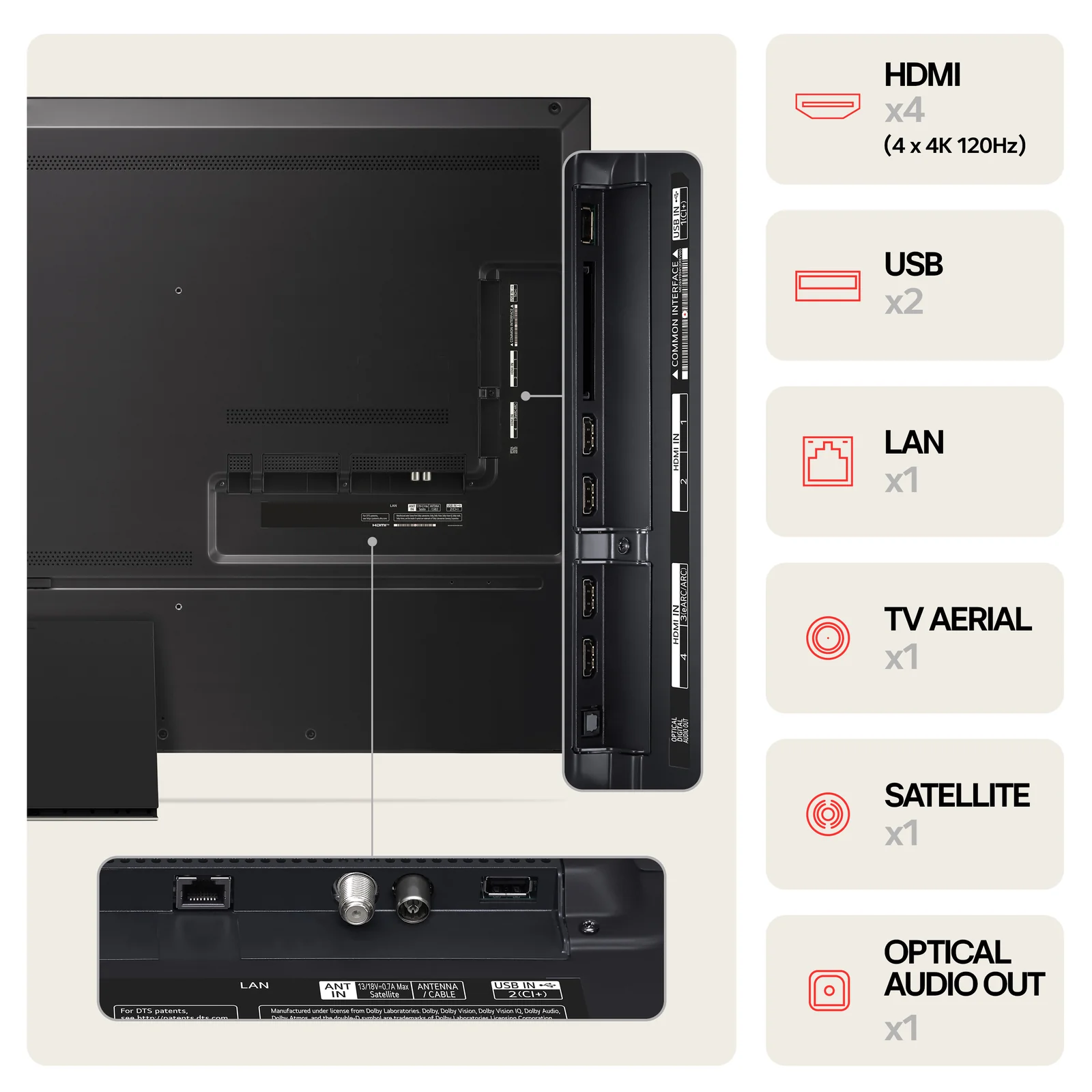LG 65QNED87T6B.AEK 65" 4K Smart TV
