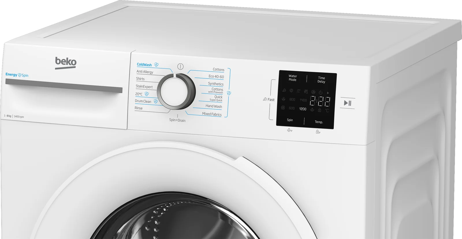 Beko BM3WT3841W 8kg 1400rpm Washing Machine