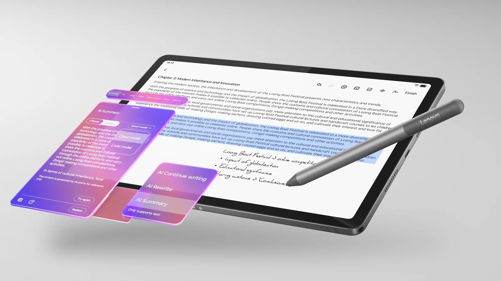 Lenovo Idea Tab 128GB Grey