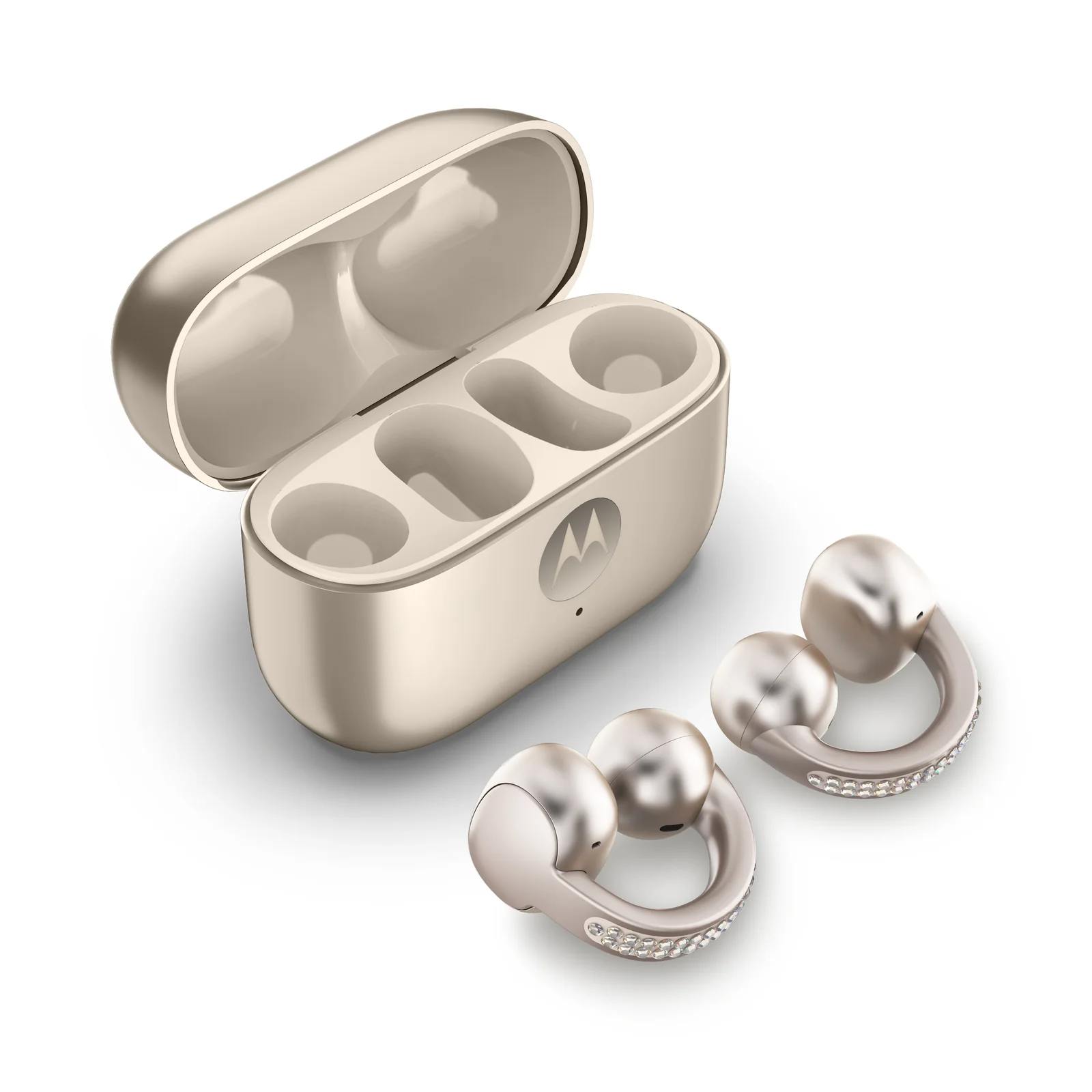 Motorola moto buds loop Beige