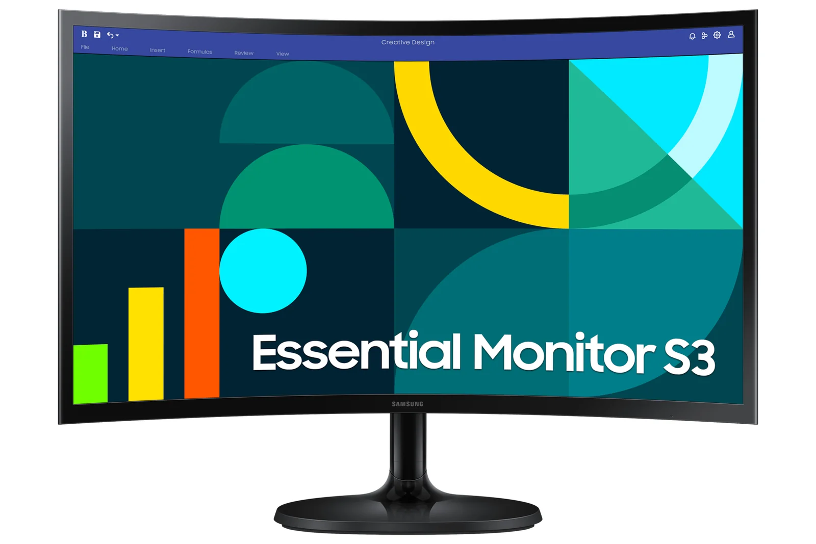 Samsung S24D360GAU 24" Full HD VA 100Hz Curved Monitor