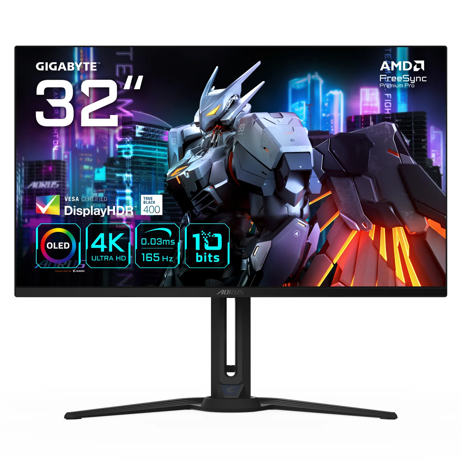 GIGABYTE AORUS FO32U EK 31.5" 4K UHD 165Hz Monitor