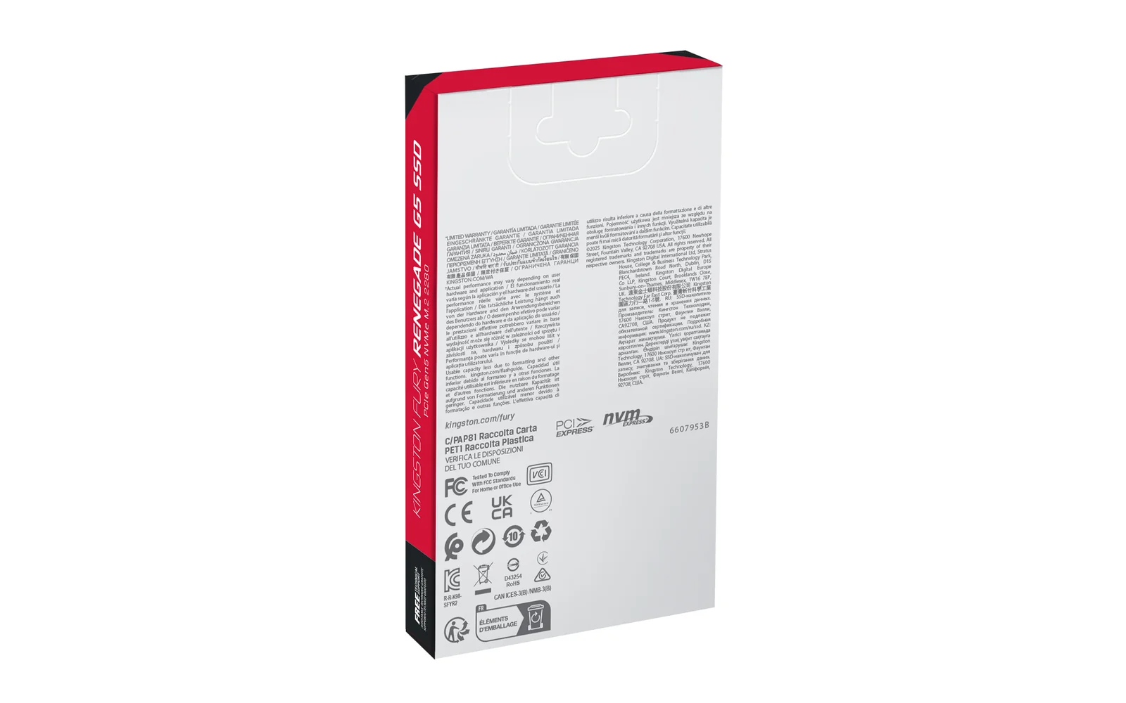 Kingston Technology FURY Renegade G5 1TB SSD