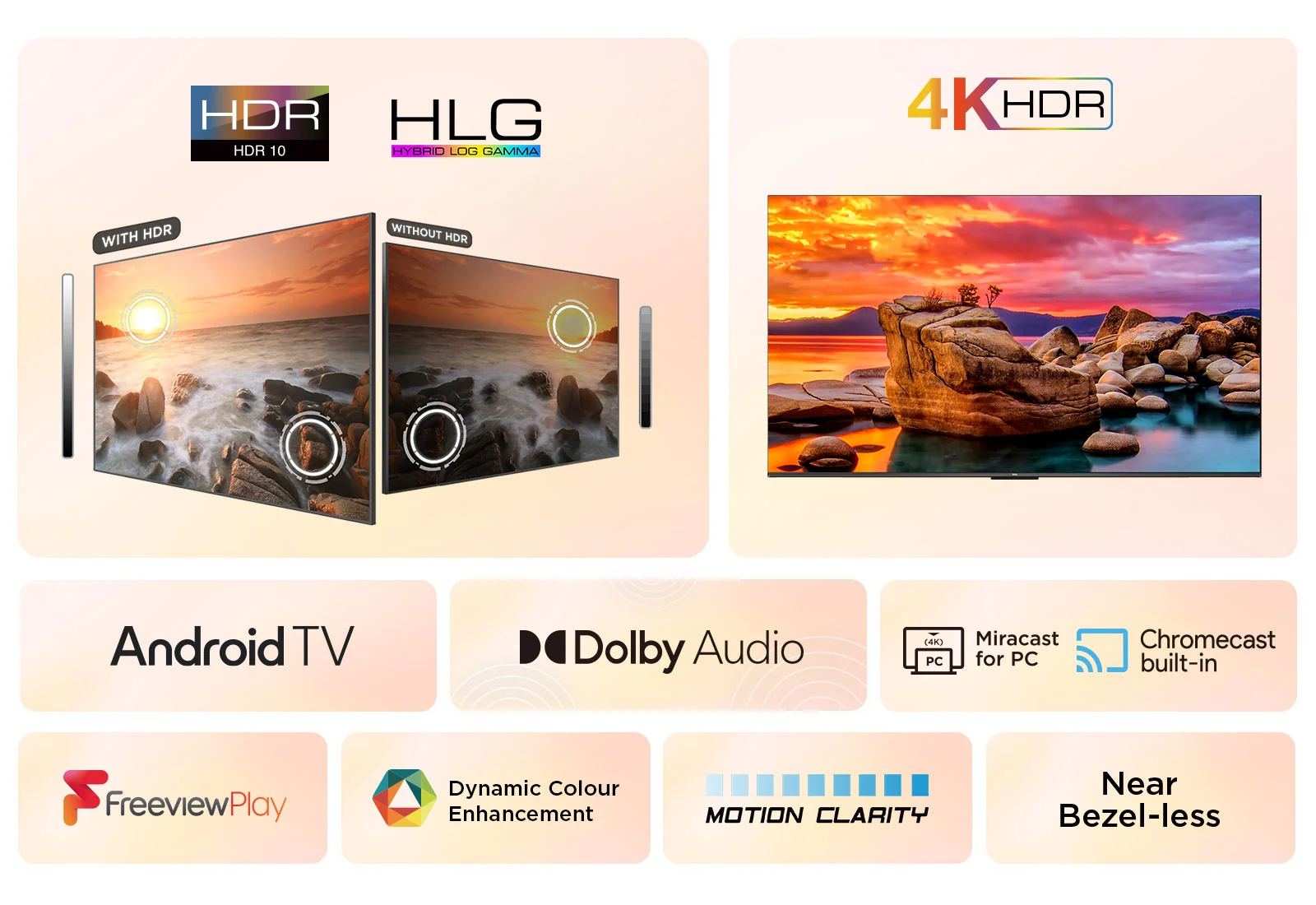 TCL 58V6BK 58" 4K Smart TV