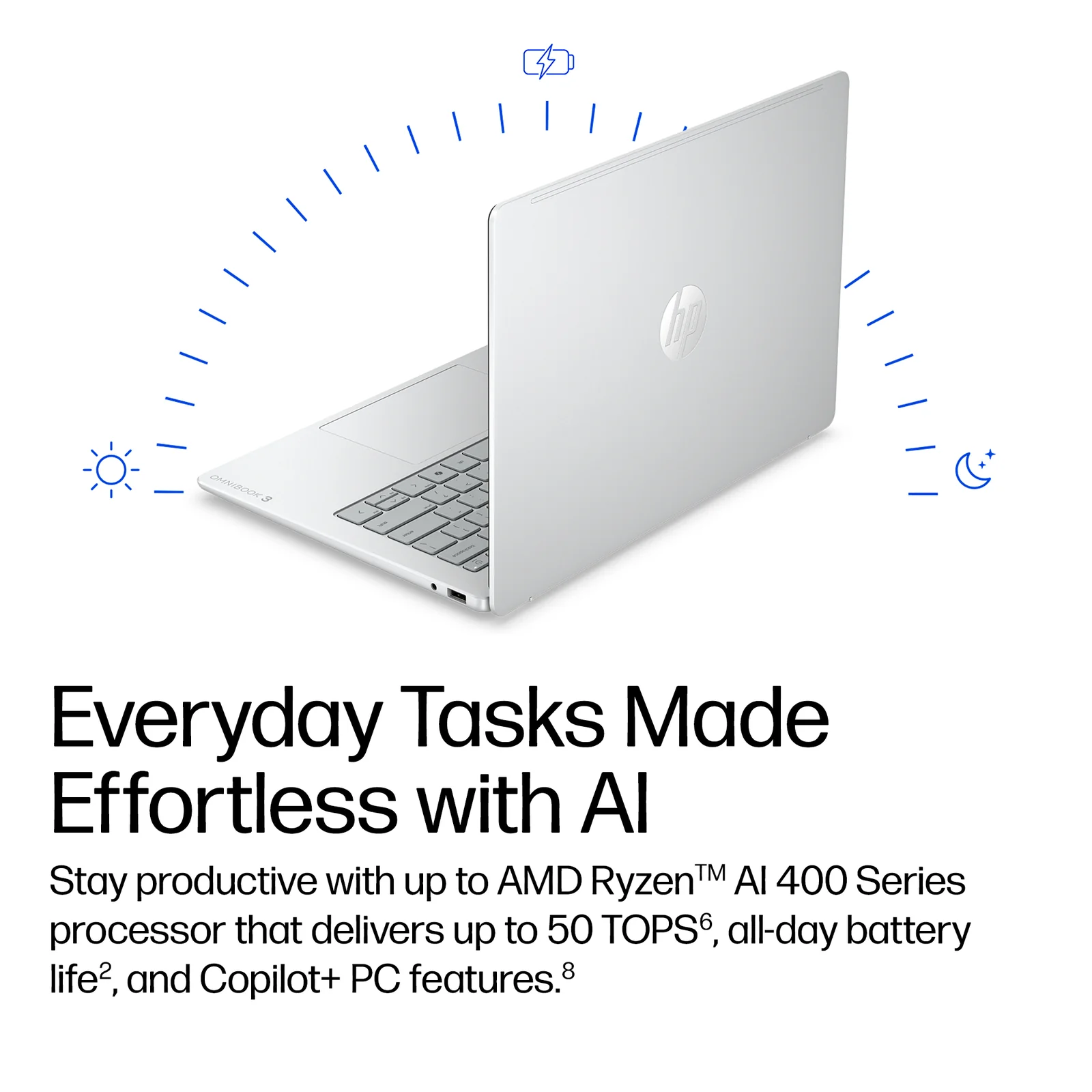 HP OmniBook 3 Laptop Next Gen AI 14-hv0000nax 14", 16GB RAM, 1TB SSD