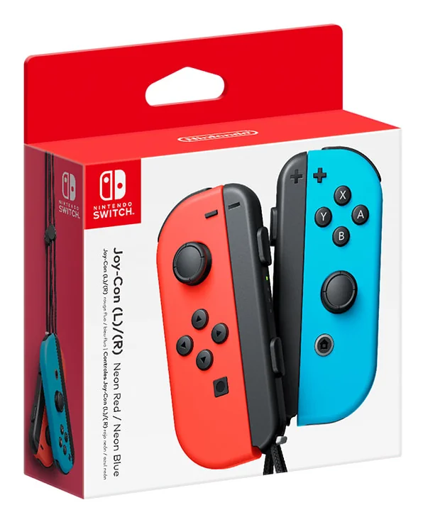 Nintendo Joy-Con (L)/(R) Neon Red/Neon Blue