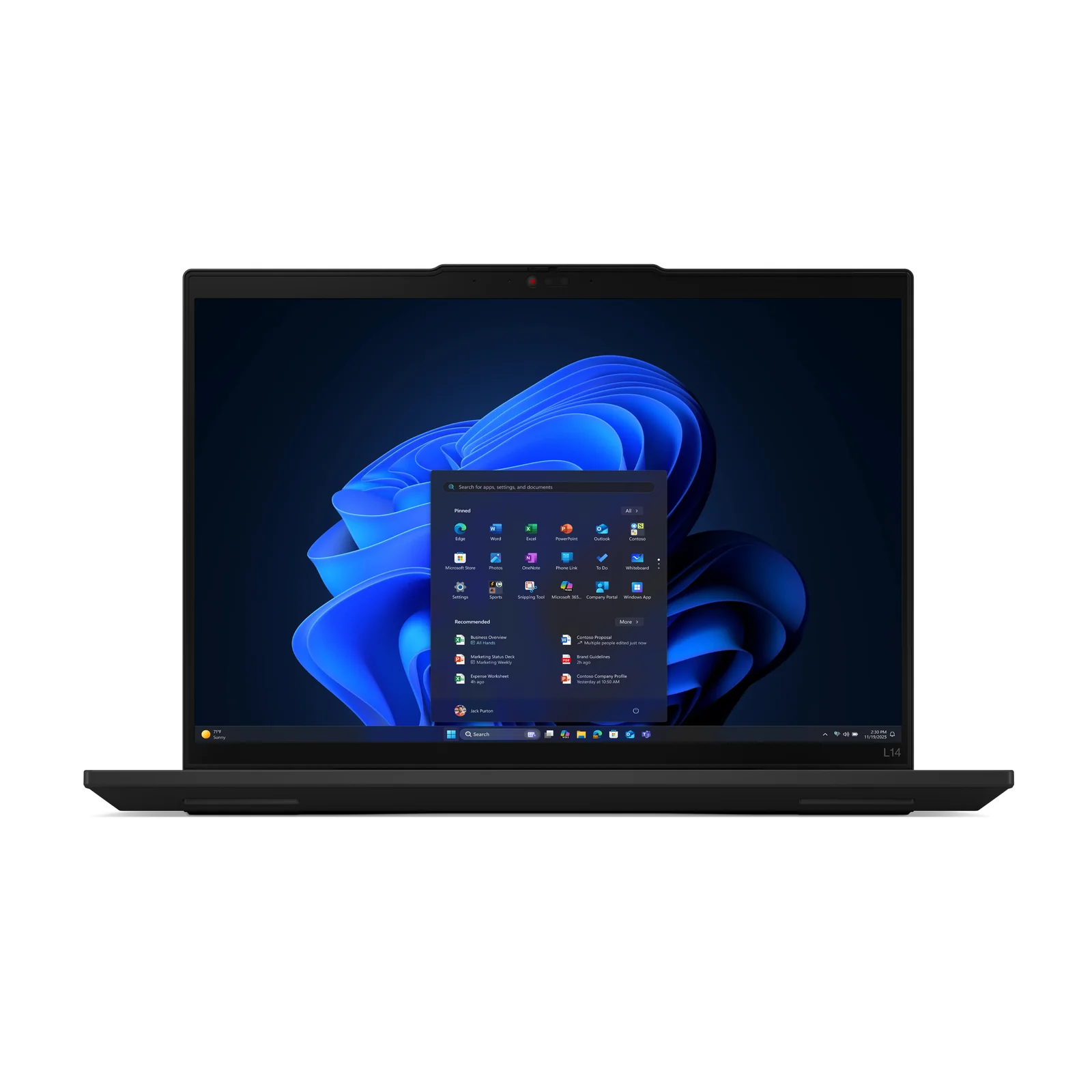 Lenovo ThinkPad L14 Gen 6 (AMD) Copilot+ PC 14", AMD Ryzen AI 5 PRO 340, 32GB RAM, 512GB SSD